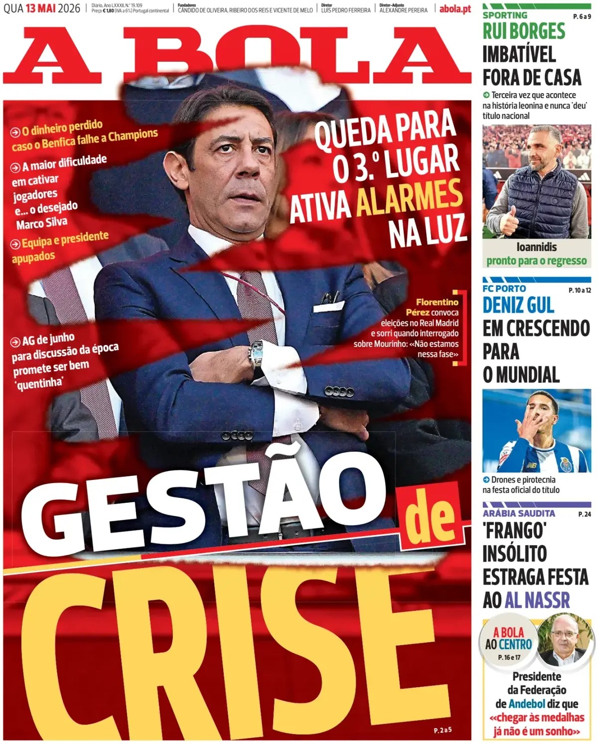 Las portadas del día