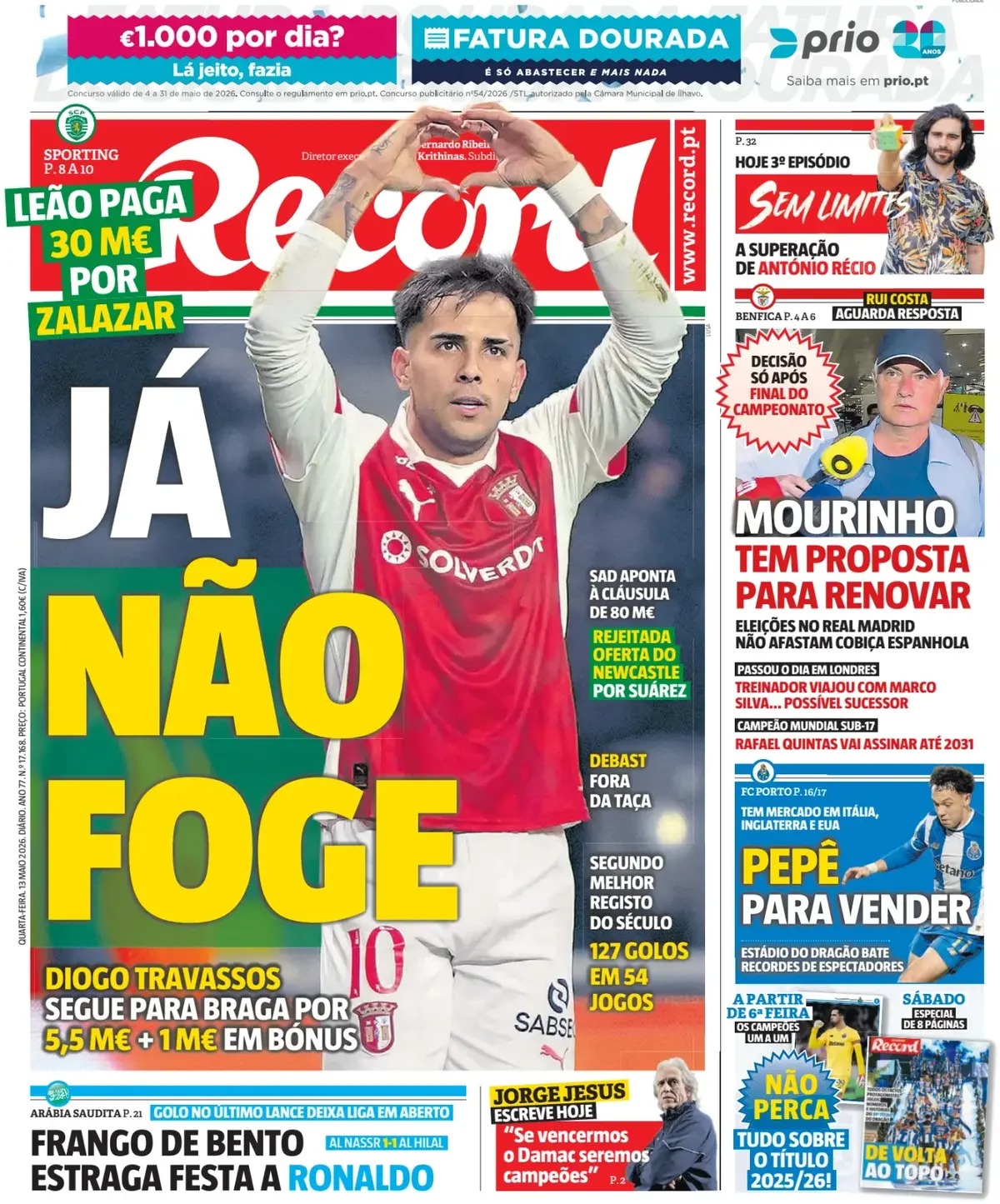 Las portadas del día