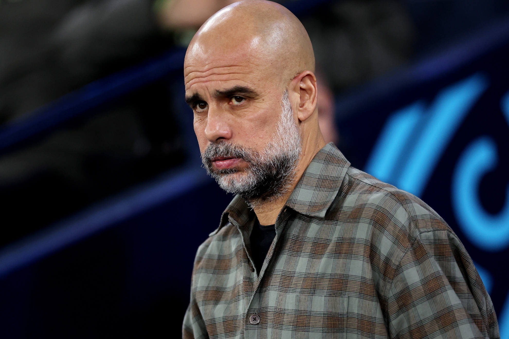 Pep Guardiola en una imagen de esta temporada.