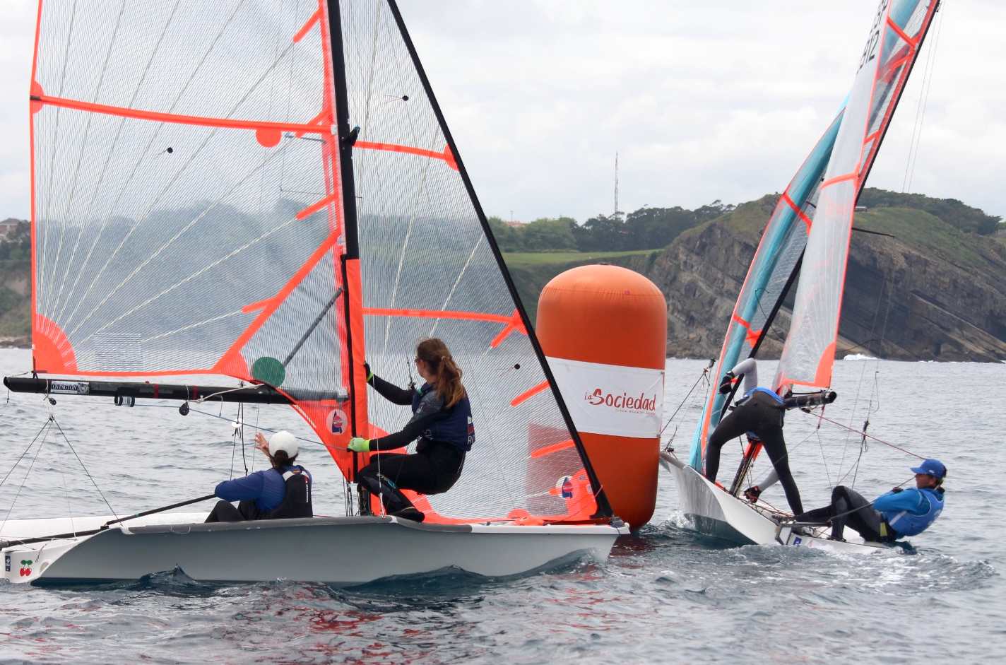 La clase 29er será una de las protagonistas de la Semana Internacional de Vela Ciudad de Santander