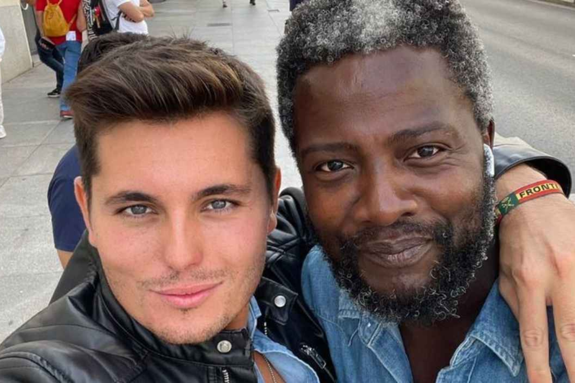 Vito Quiles y Bertrand Ndongo en una imagen que subieron juntos en sus redes sociales