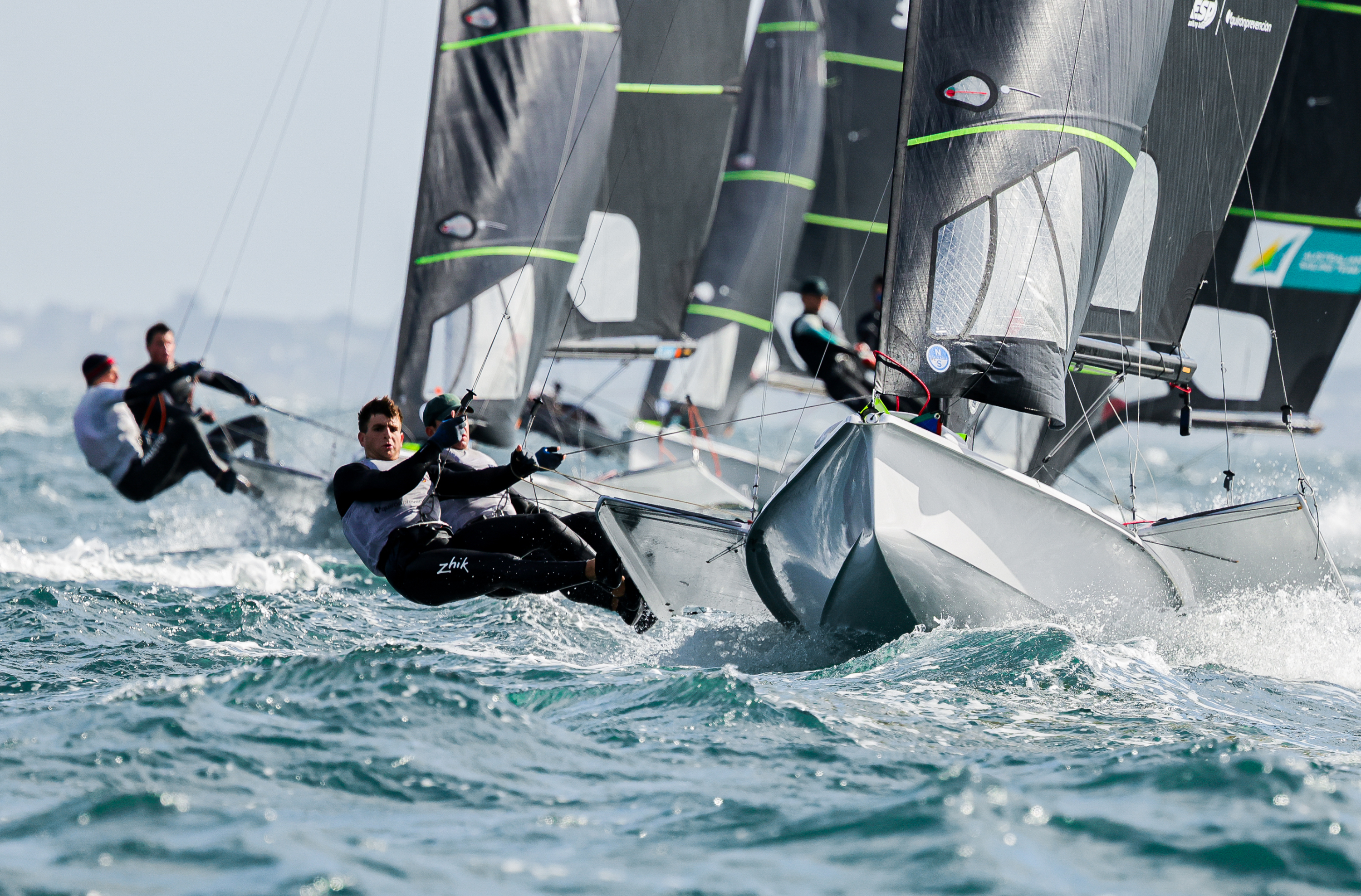 Mundiales en Quiberon.