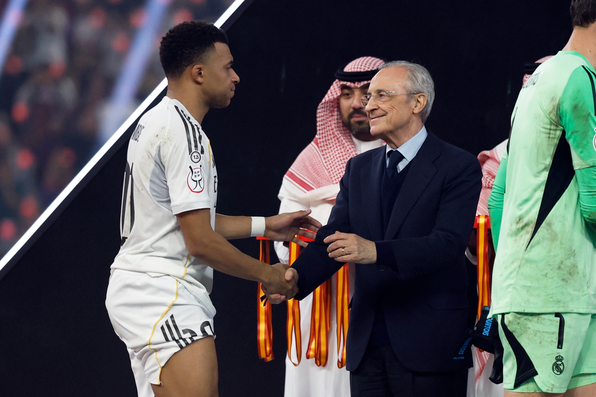Florentino y Mbappé.