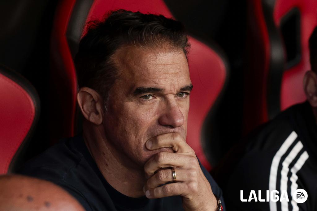 Luis García Plaza no se confía