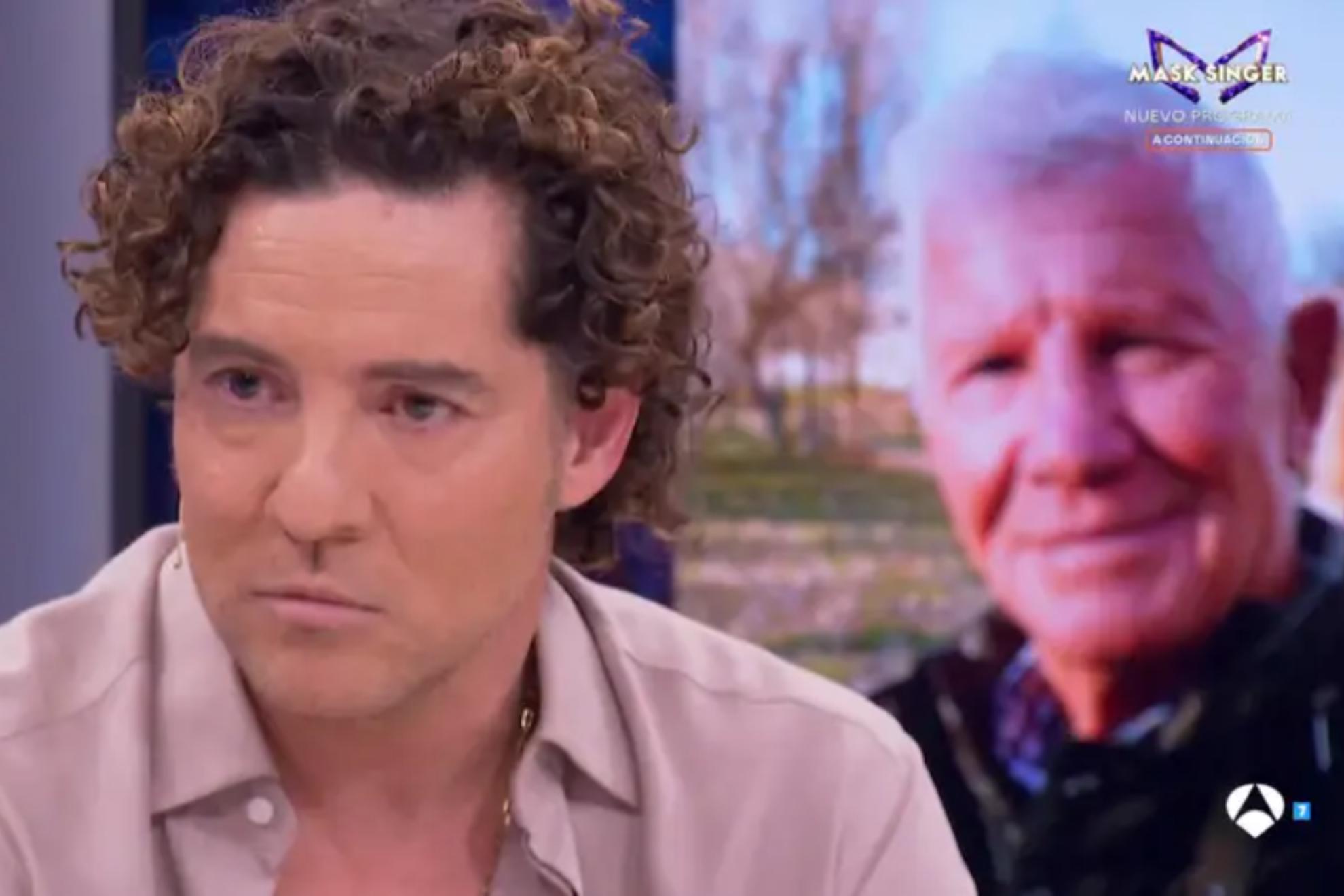 David Bisbal, este miércoles, durante su visita a 'El Hormiguero'.