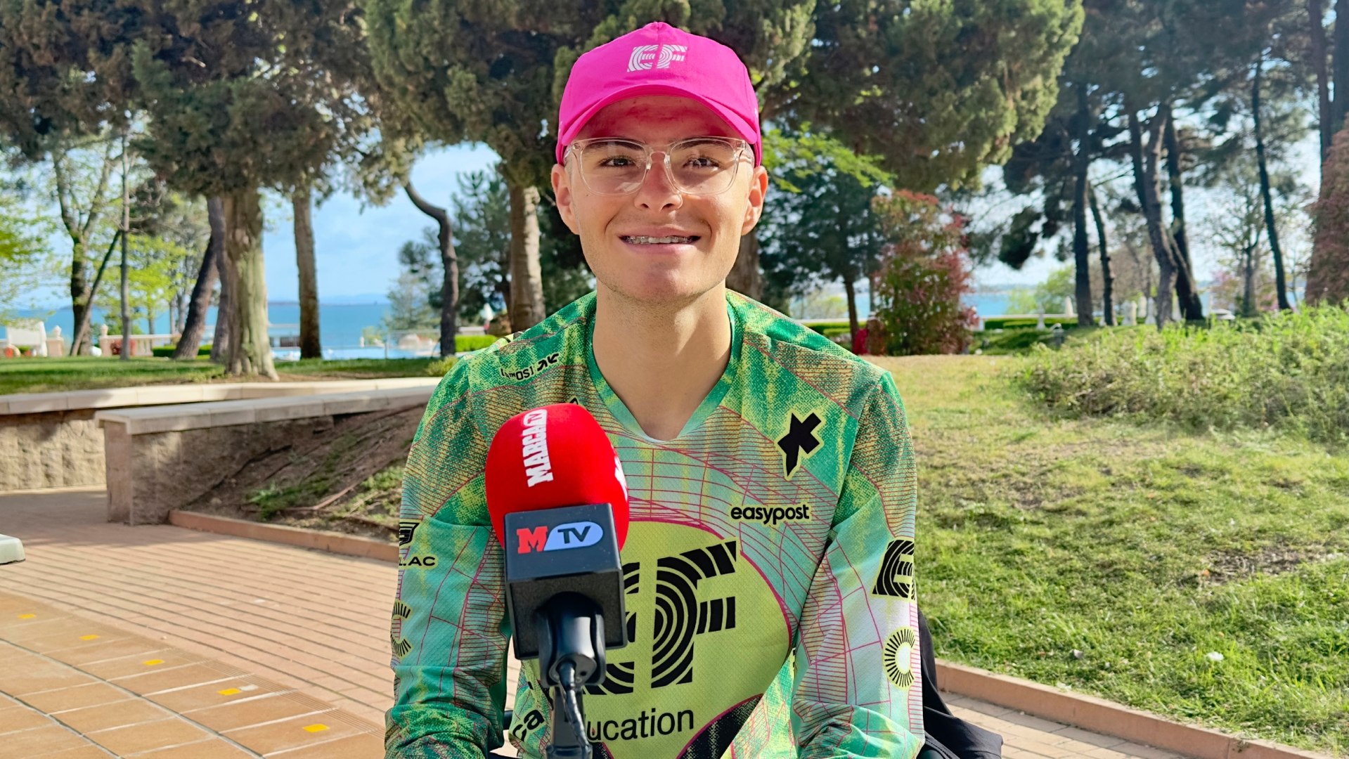 El joven corredor habla con MARCA antes del Giro, su segunda grande, sobre aprendizaje, ambición, referentes y el camino que aún le queda.