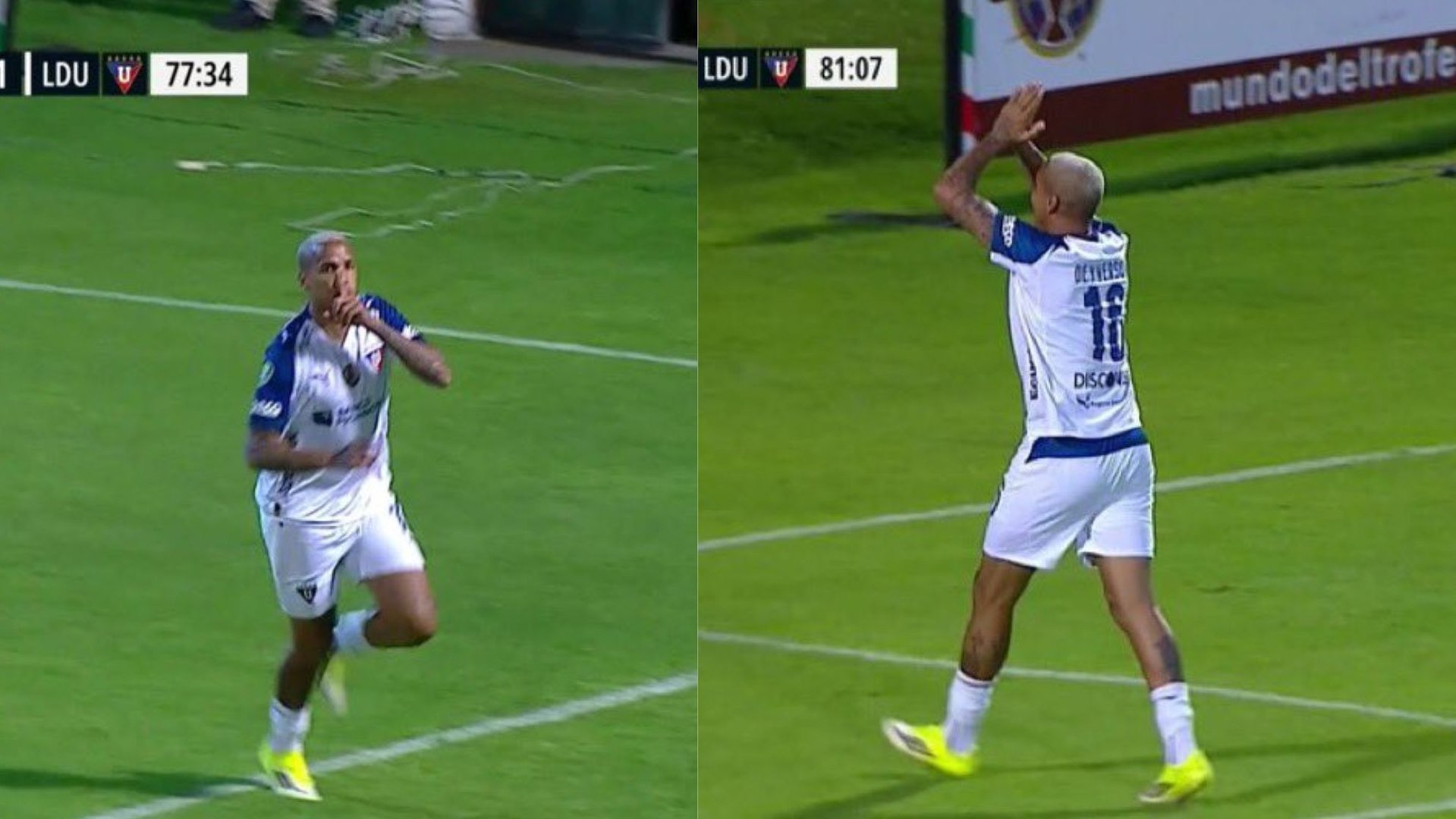 El brasileño marcó un gol en el minuto 78' y mandó callar a la afición.  A los 81’, hizo otro más… se arrepintió y terminó pidiéndole disculpas a los hinchas.