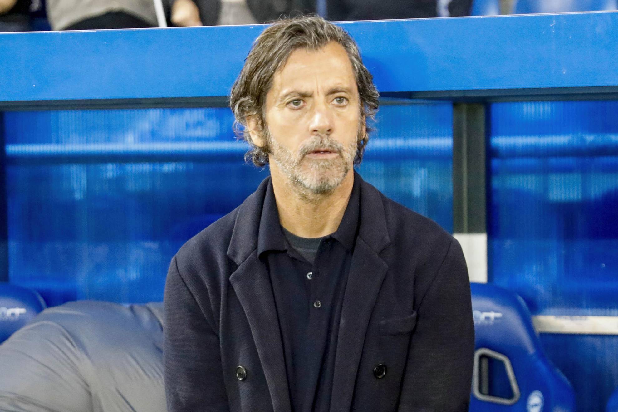 Quique Sánchez Flores, entrenador del Alavés.