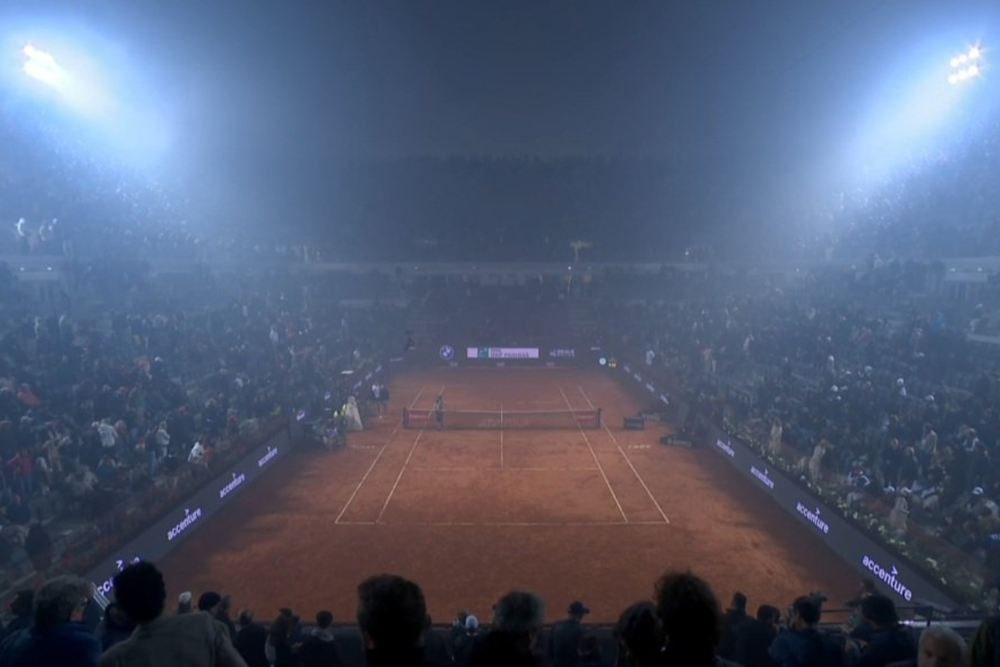 Aerial image of the Rome headquarters.
