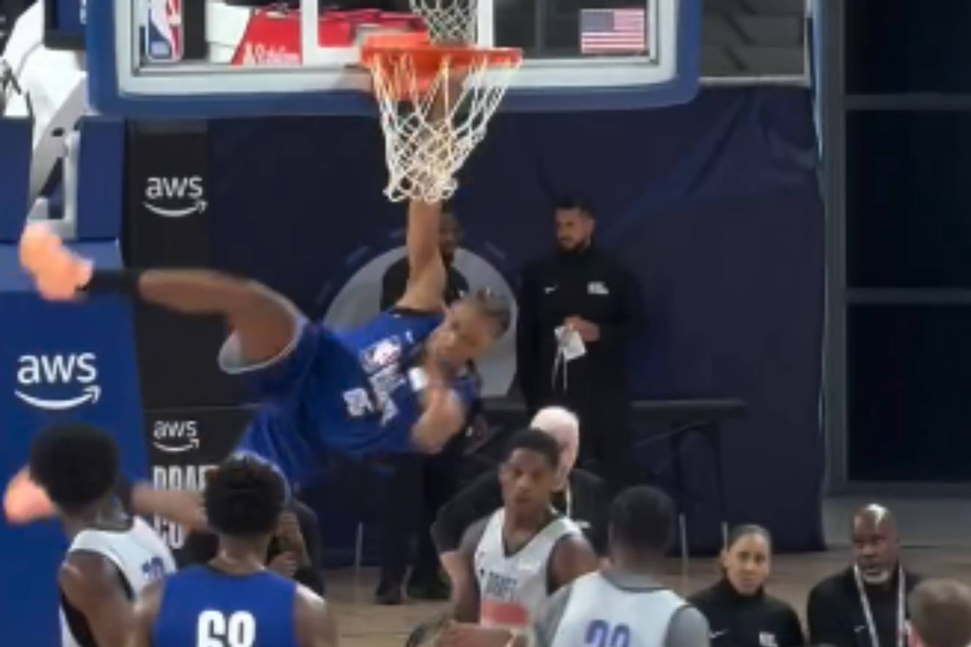 Baba Miller impacta con 20 puntos en su debut en el NBA Draft Combine: "Destellos impresionantes"