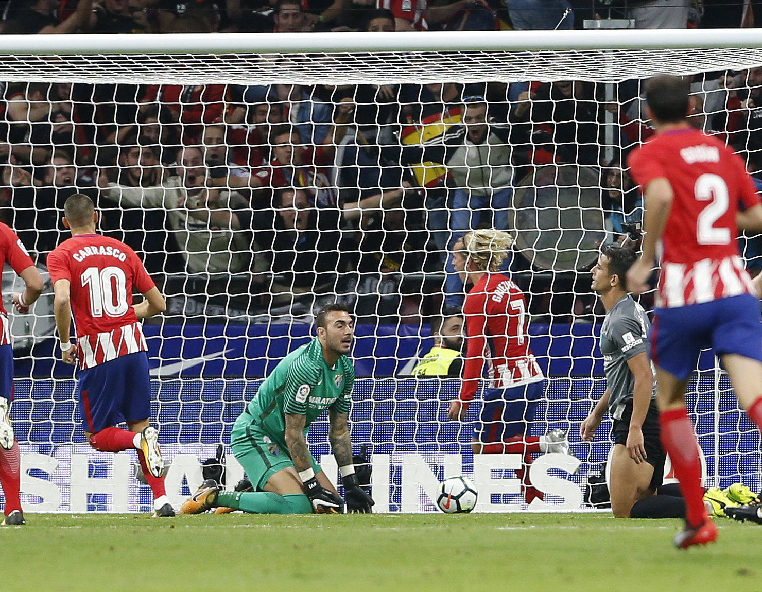Celebración de Griezmann.