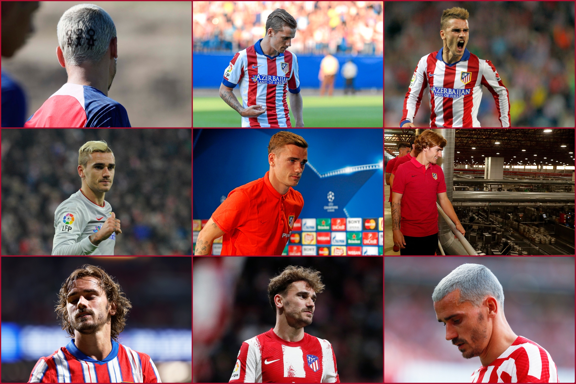 Peinados de Griezmann