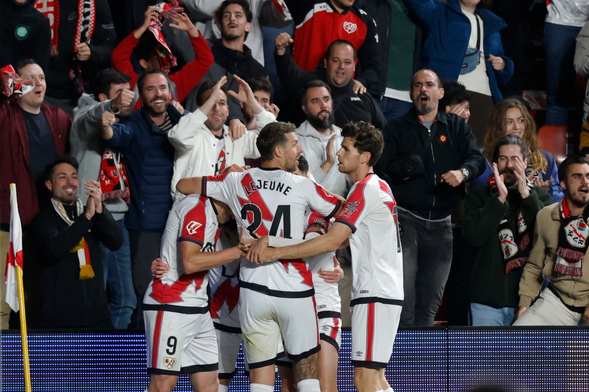 El Rayo Vallecano consiguió la permanencia.