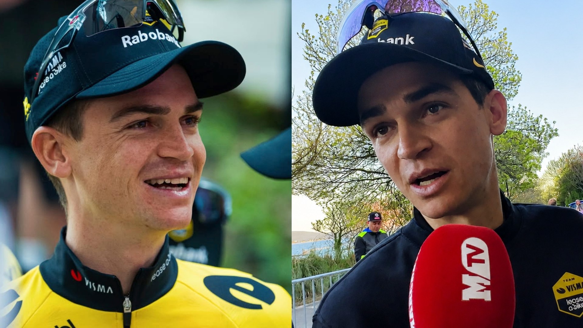 El americano habla con MARCA en este inicio de 'Corsa Rosa'.