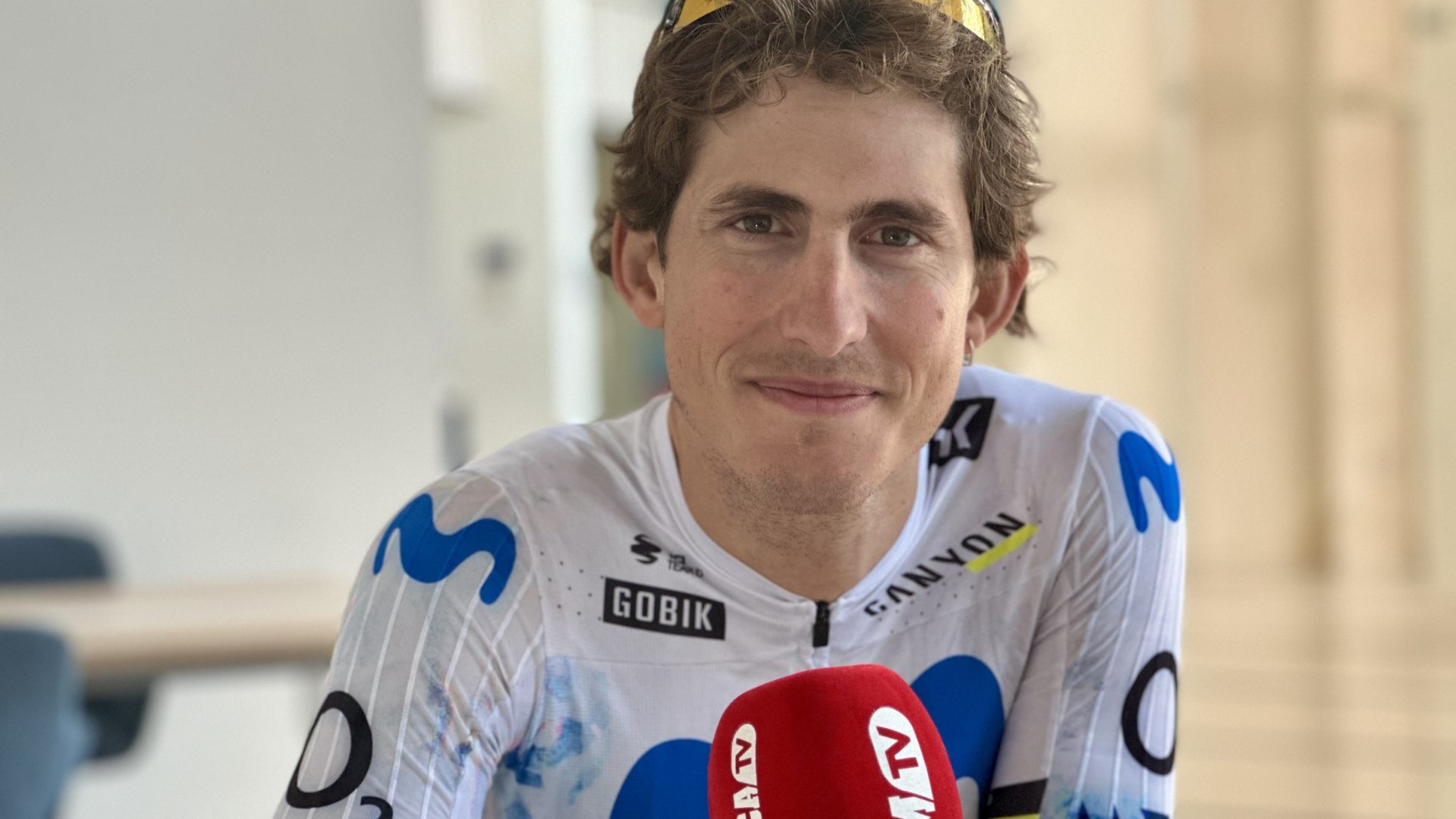 El asturiano habla con MARCA antes de su primer Giro, donde ayudará a Mas y Orluis Aular sin renunciar a sus oportunidades.