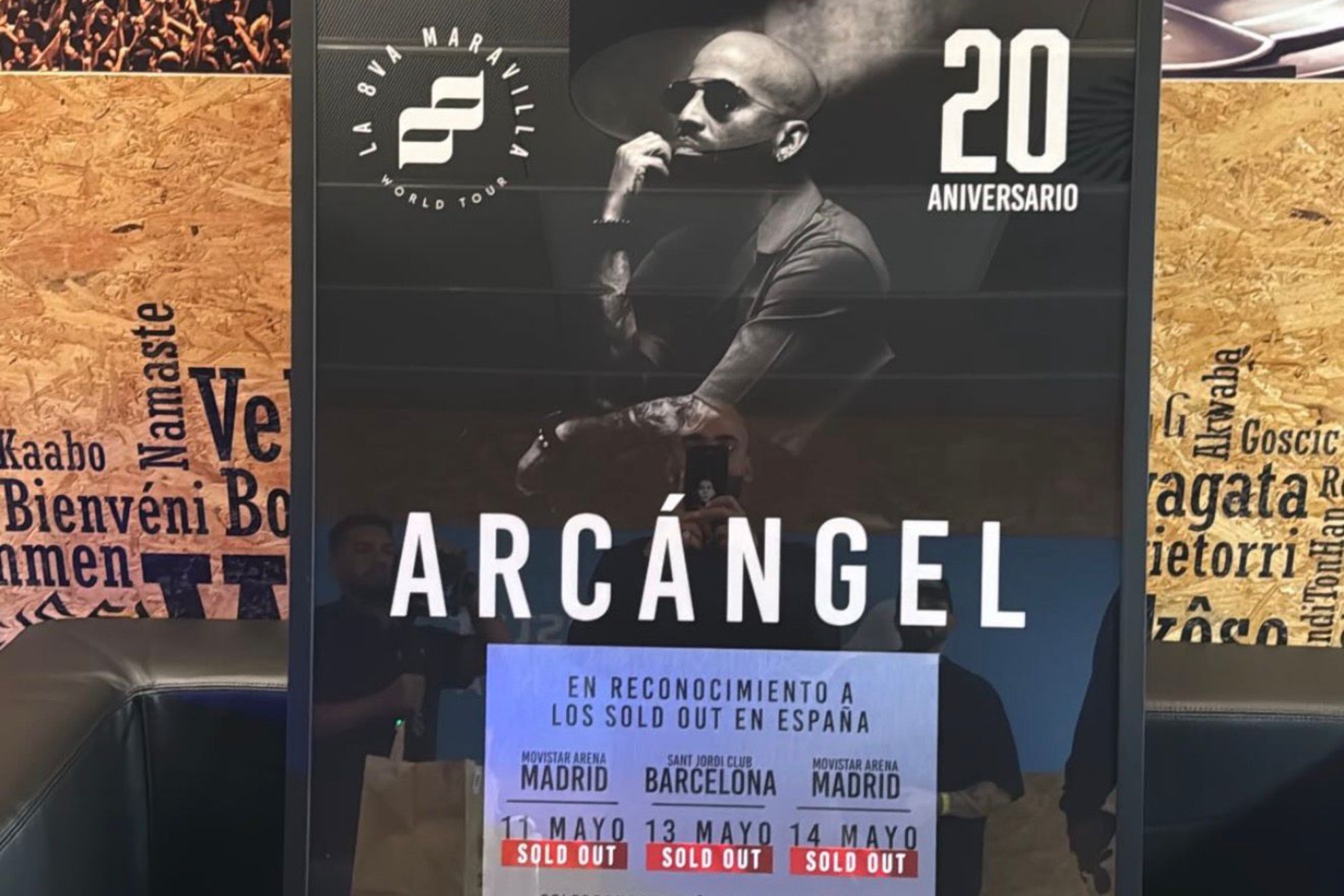 Arcángel presume de sus tres 'sold out'