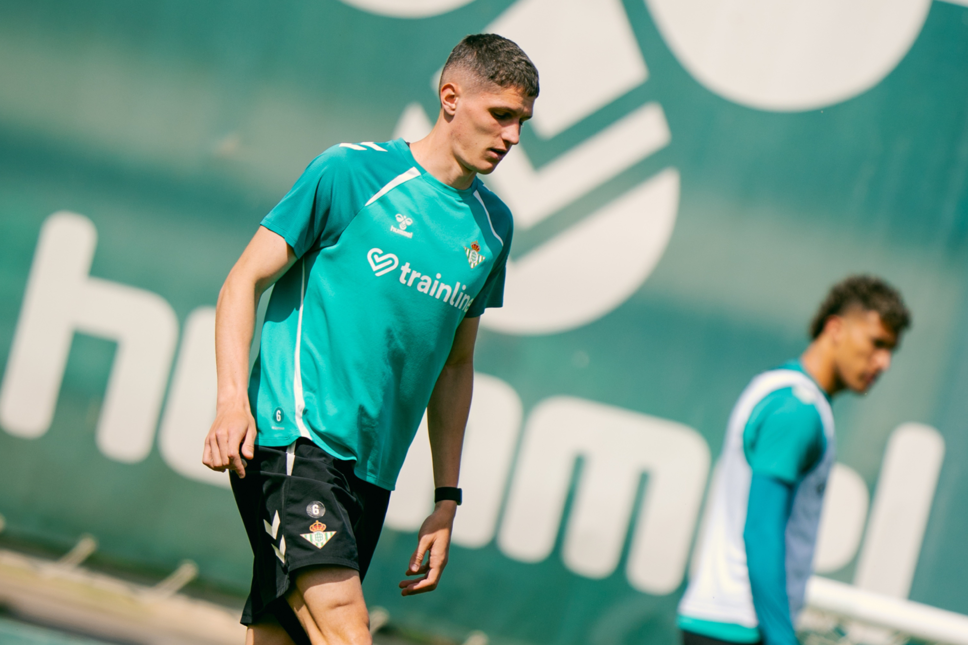 Altimira, en un entrenamiento