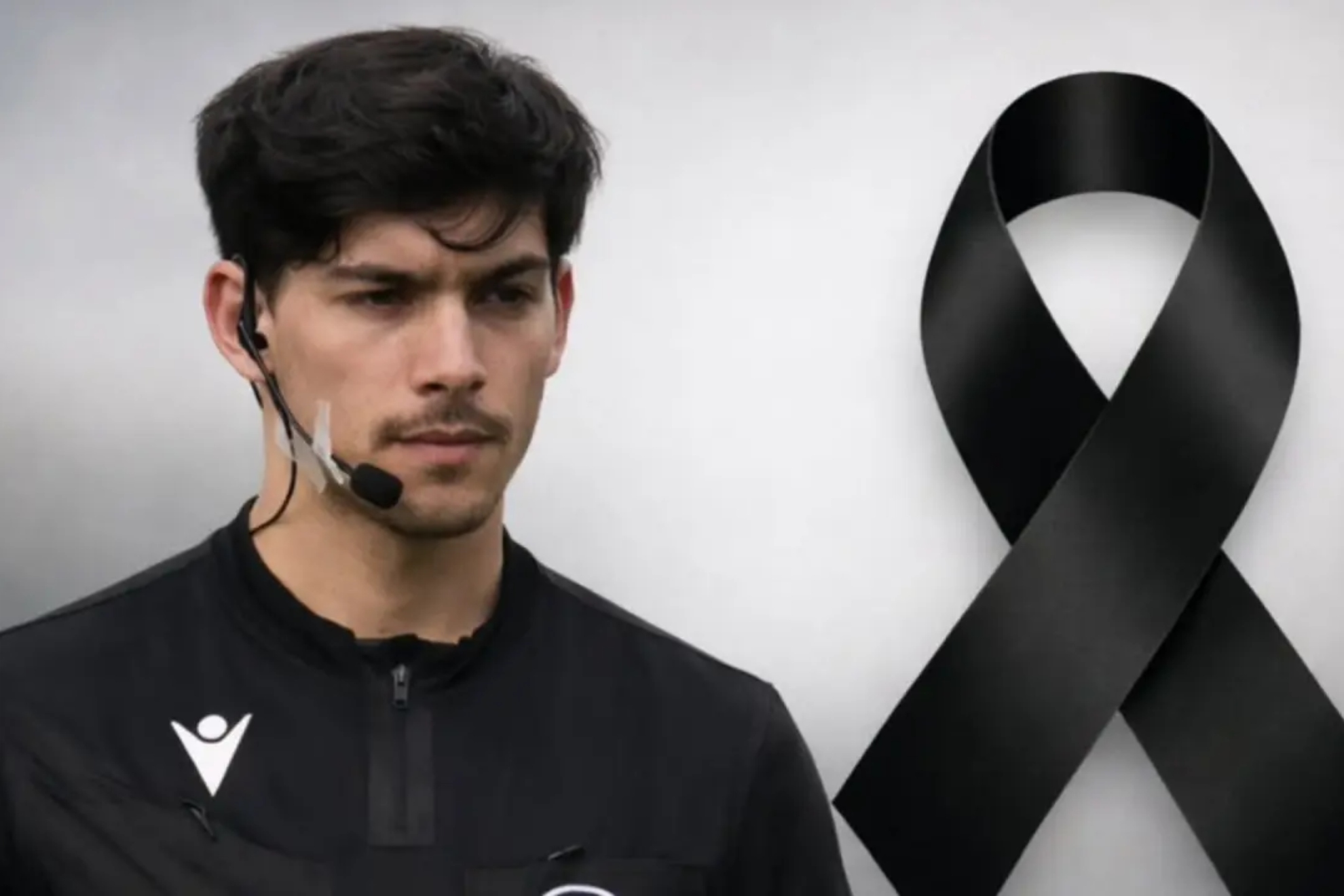 Muere un joven árbitro.