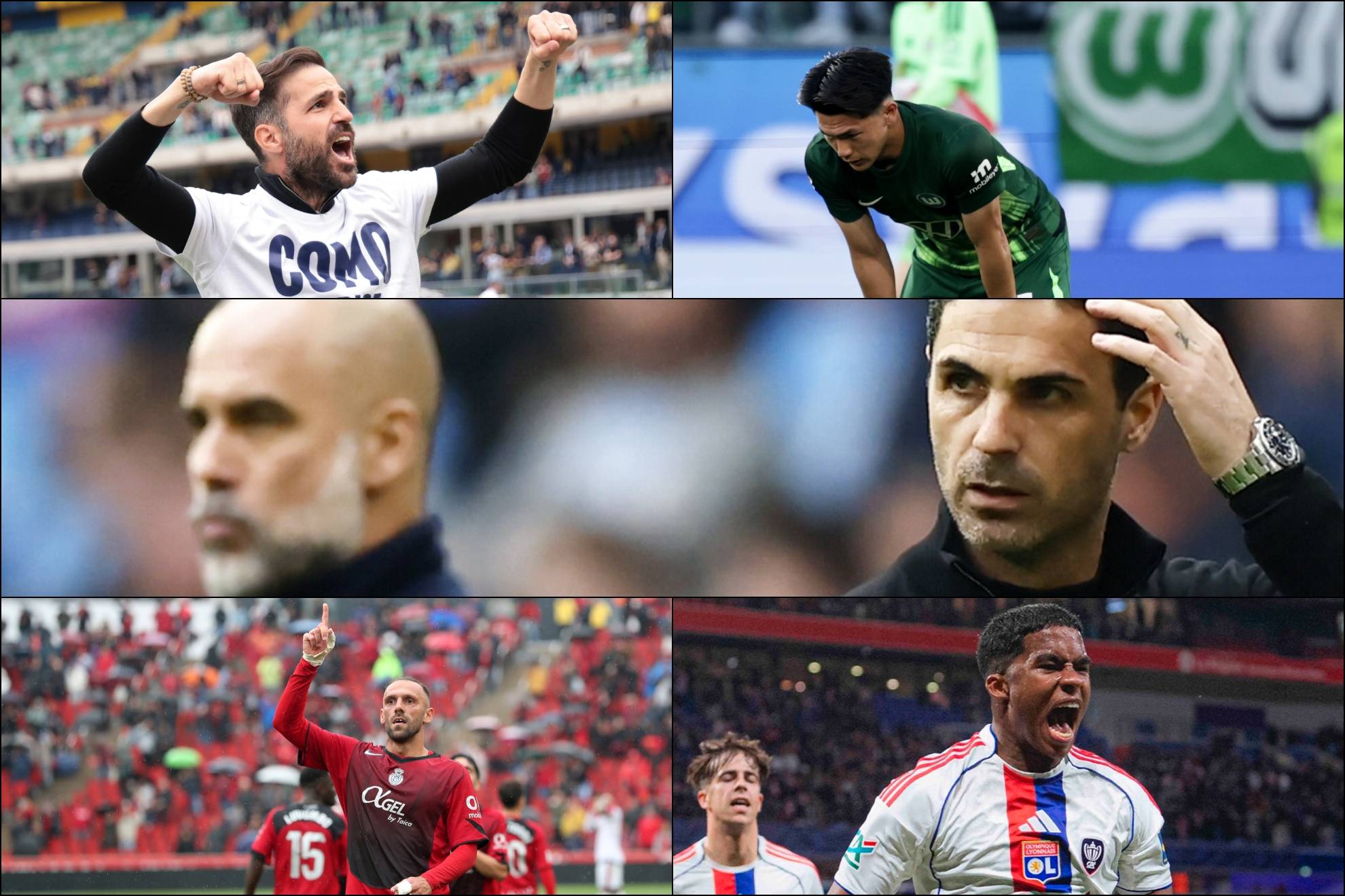 Todo en juego en la cinco grandes ligas europeas.
