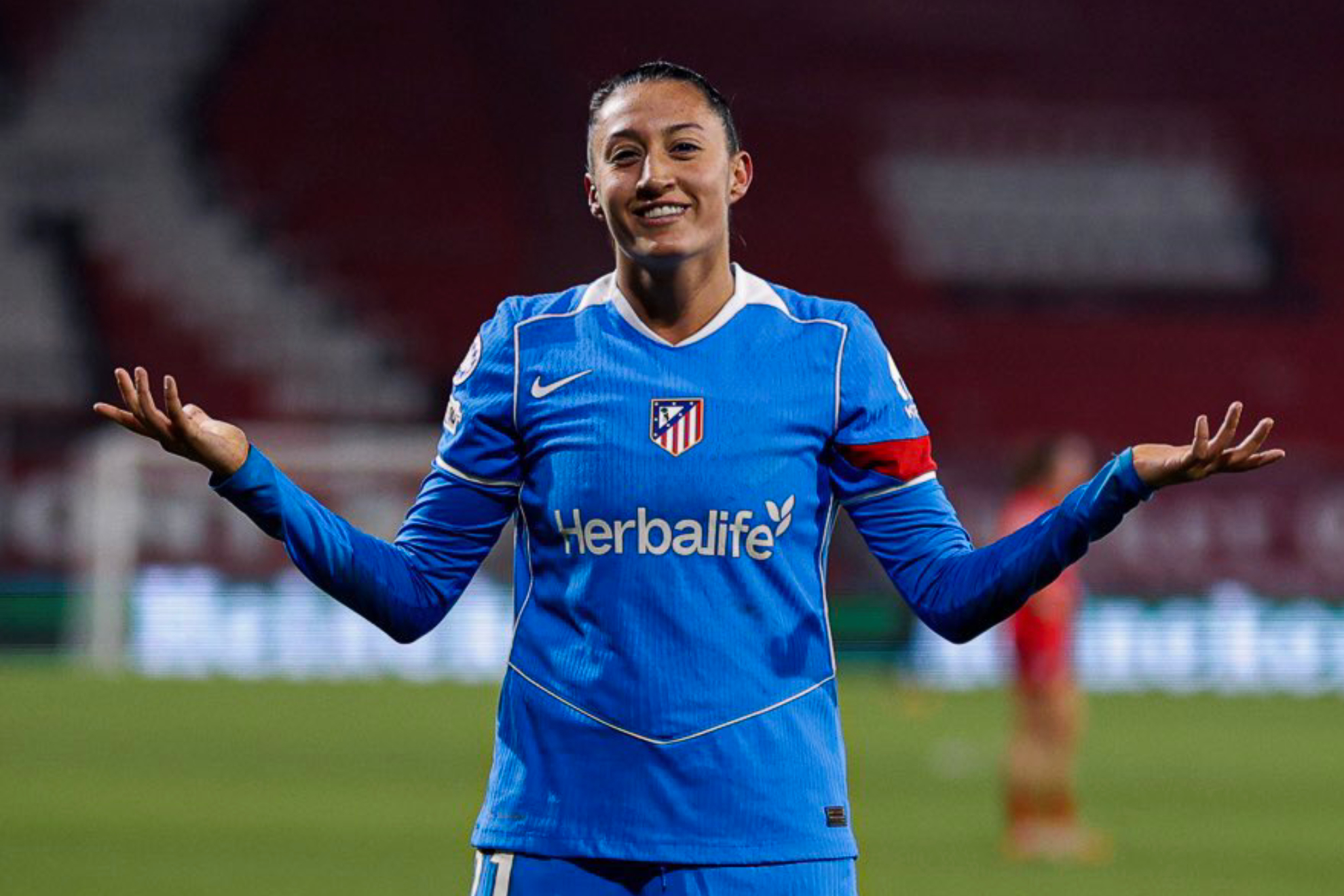 Fiamma Benítez celebra un gol esta temporada