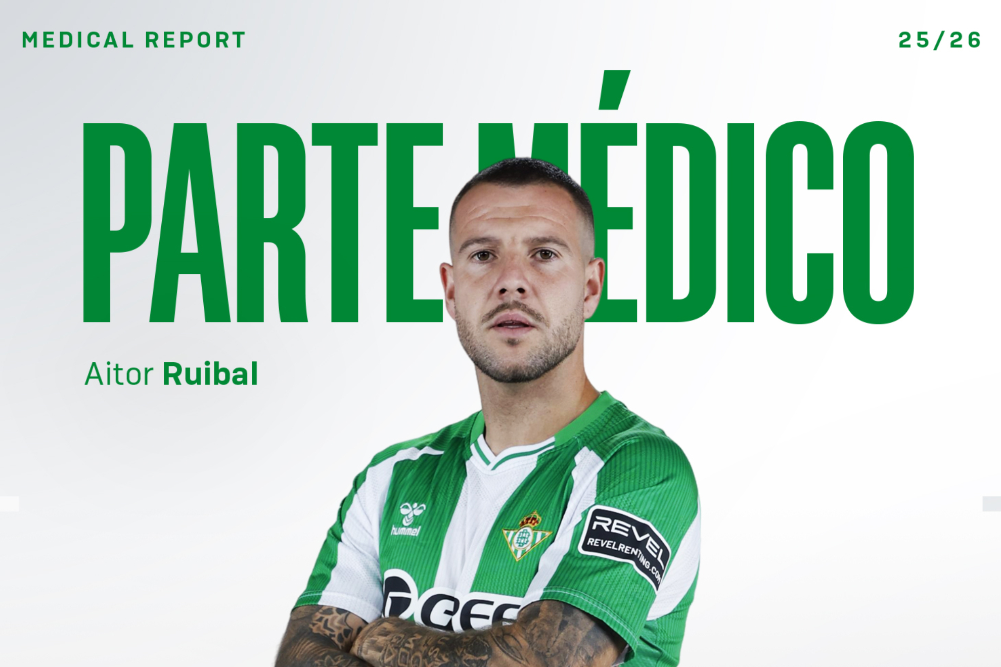 Parte médico de Ruibal