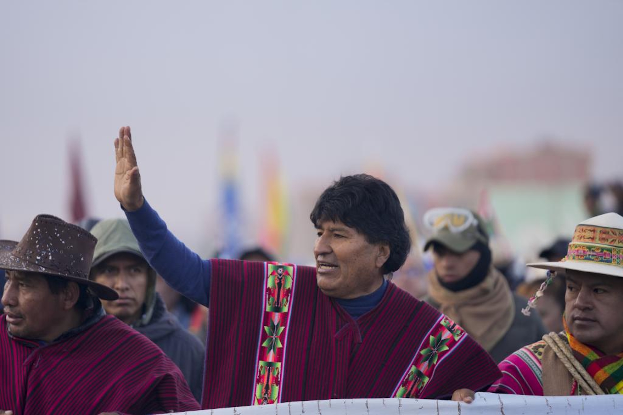 Evo Morales.