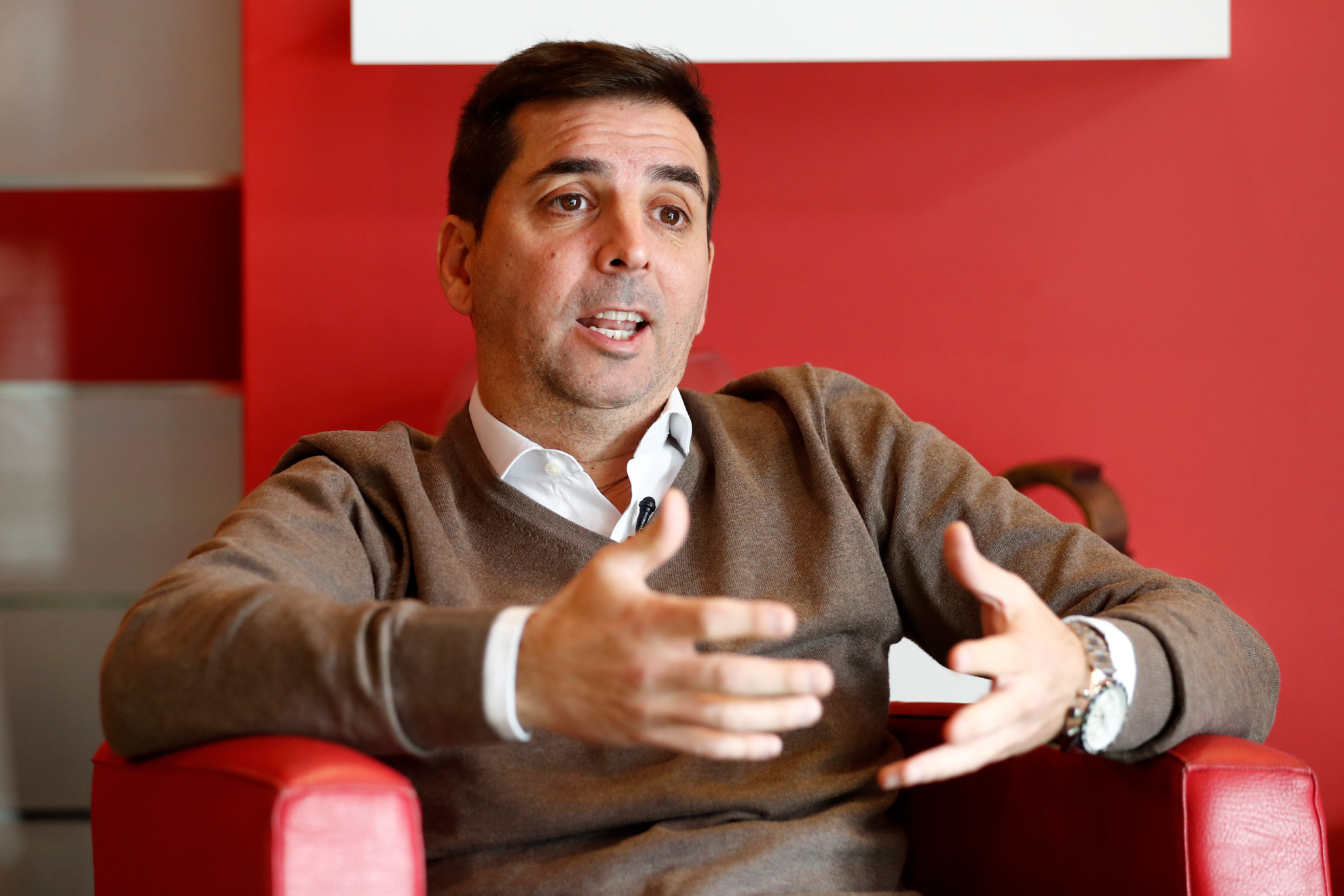 Francis Herández, director deportivo de la Federación de Honduras.