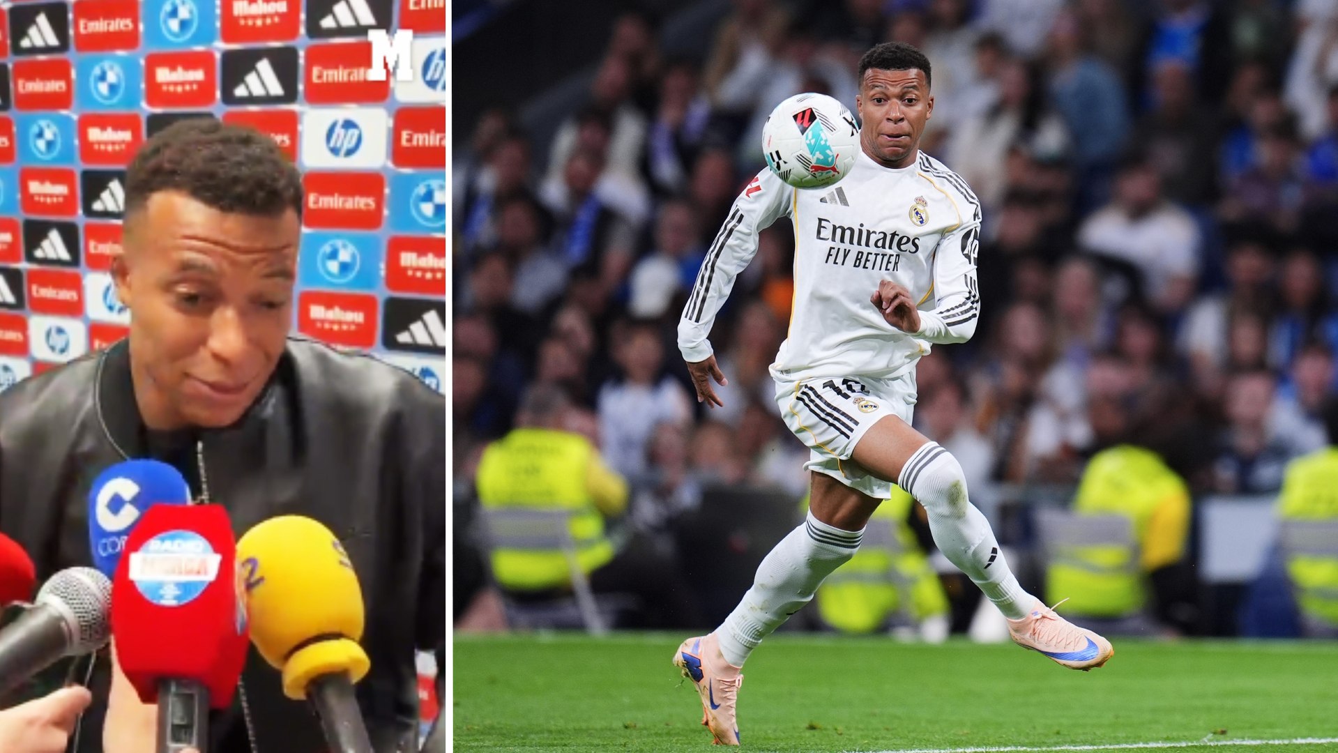 El delantero del Real Madrid hizo una segunda 'parada' en zona mixta para atender al micrófono de MARCA y Radio MARCA donde confesó que Florentino "es el mejor presidente del mundo" y volvió a hacer de menos a Arbeloa reconociendo que no escucha lo que dice en sala de prensa.
