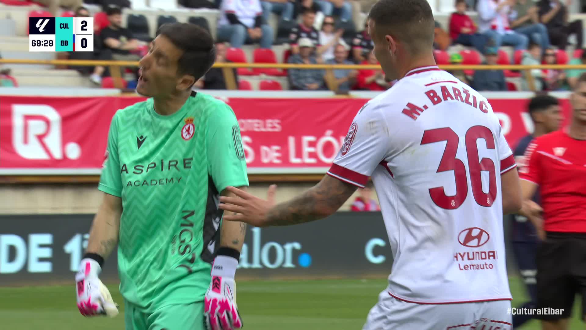 Cultural 2-1 Eibar  Resumen LaLiga Hypermotion