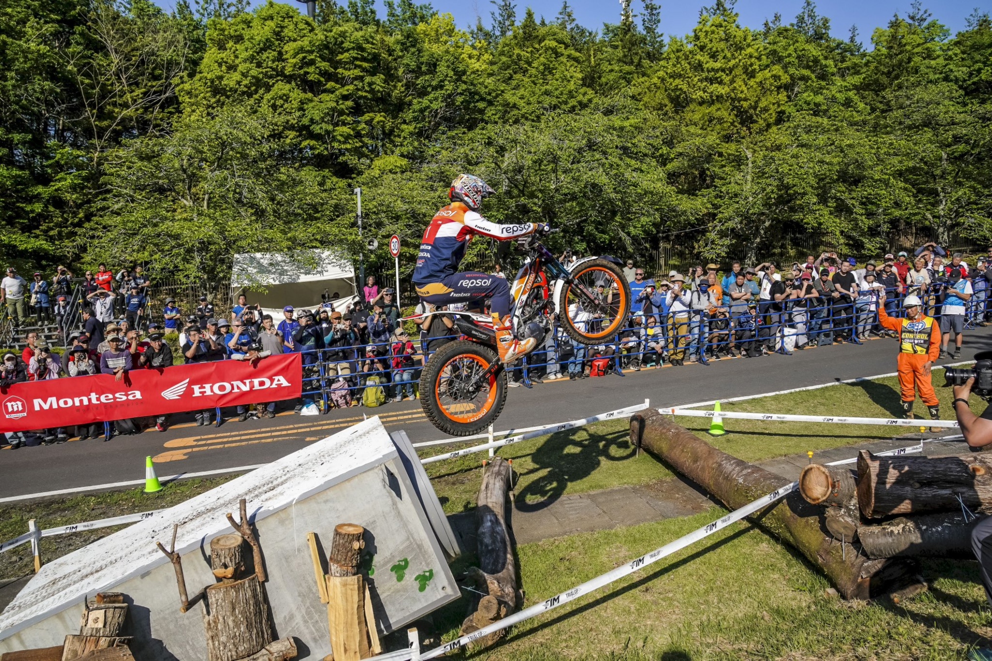 Toni Bou, en Japón.