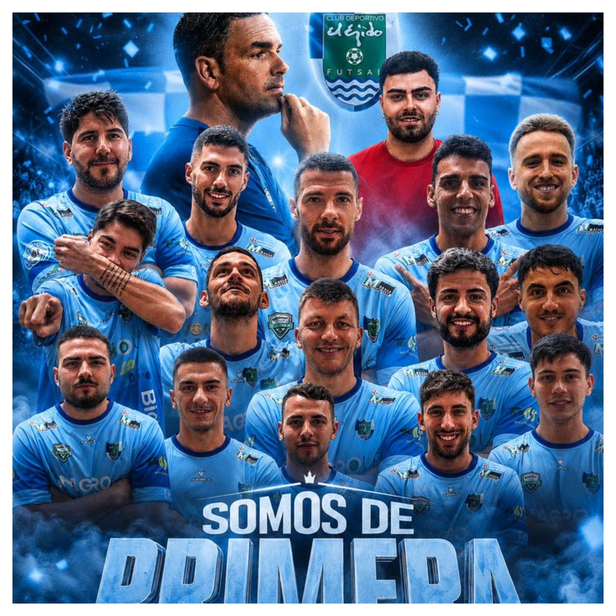 Inagroup El Ejido celebra su ascenso a Primera división