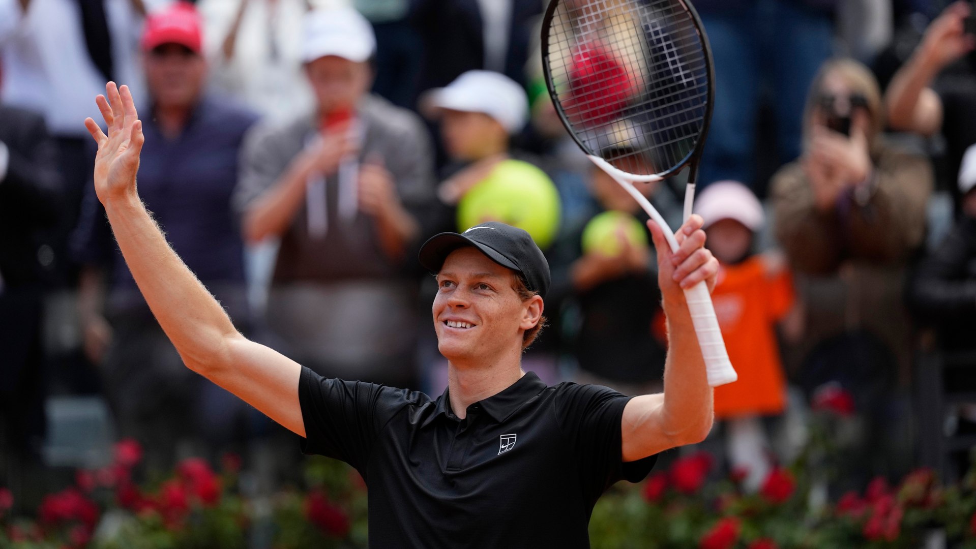 Sinner vs. Medvedev: 6-2, 5-7 y 6-4  Masters 1.000 Roma