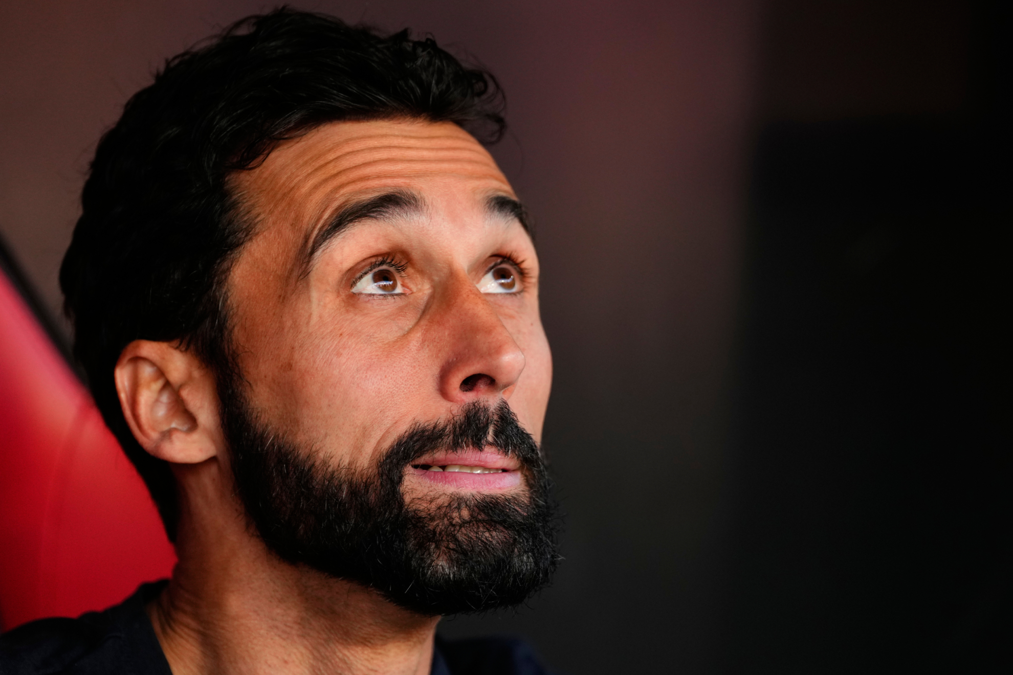 Arbeloa, durante el partido en Sevilla.