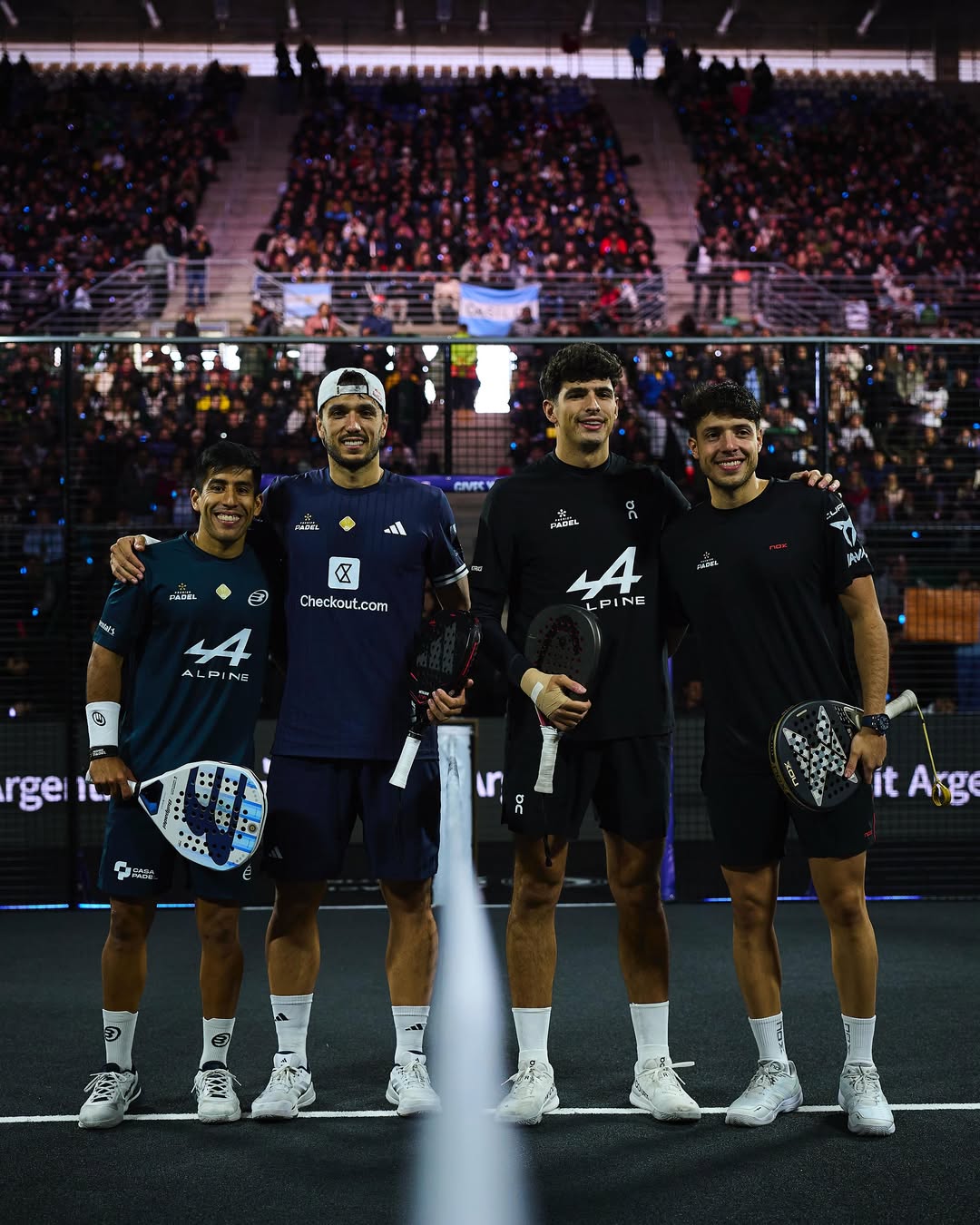Chingotto and Galán against Coello and Tapia in P1 in Buenos Aires.