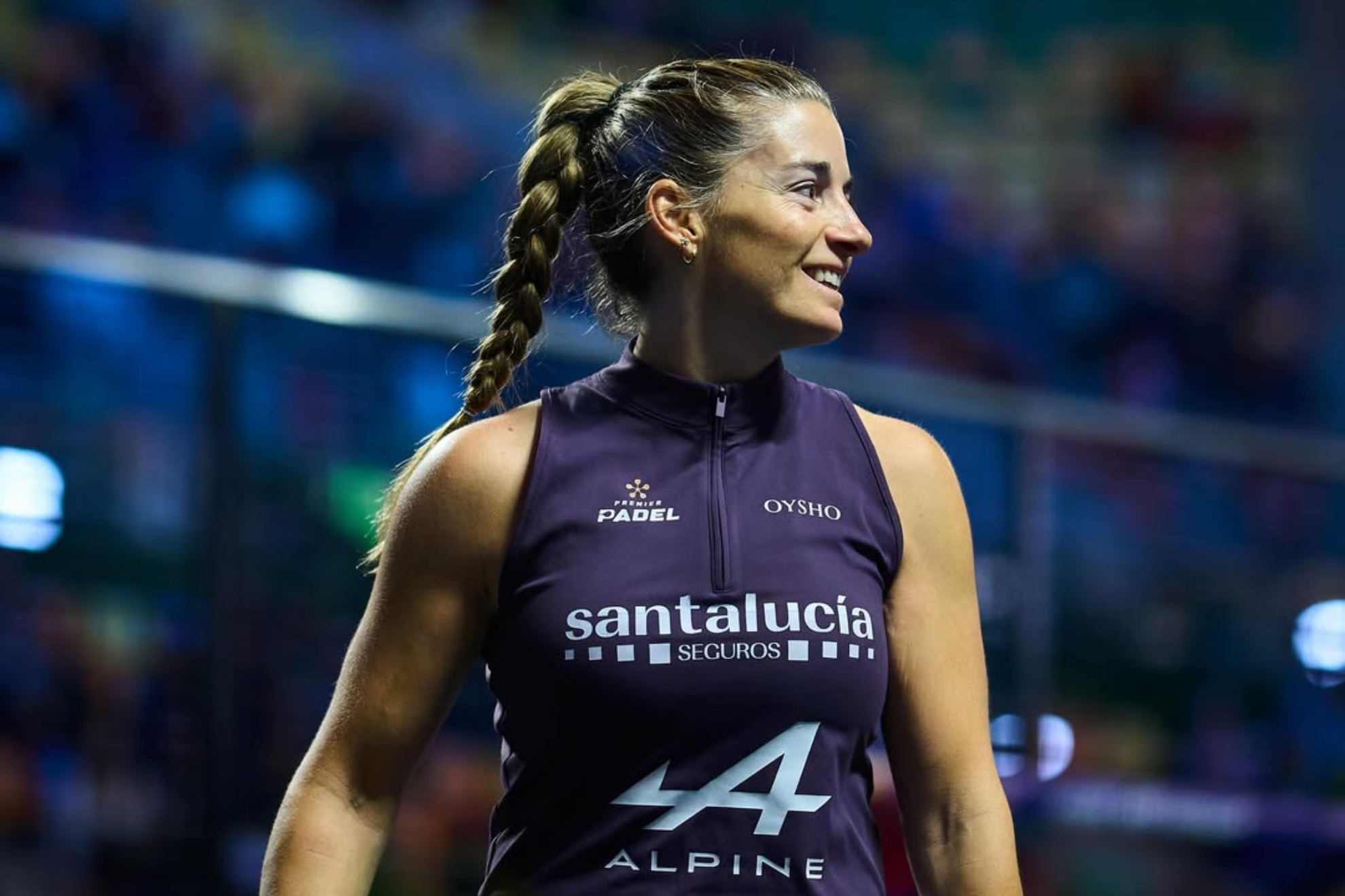 Salazar, durante el partido de cuartos de final en Buenos Aires.