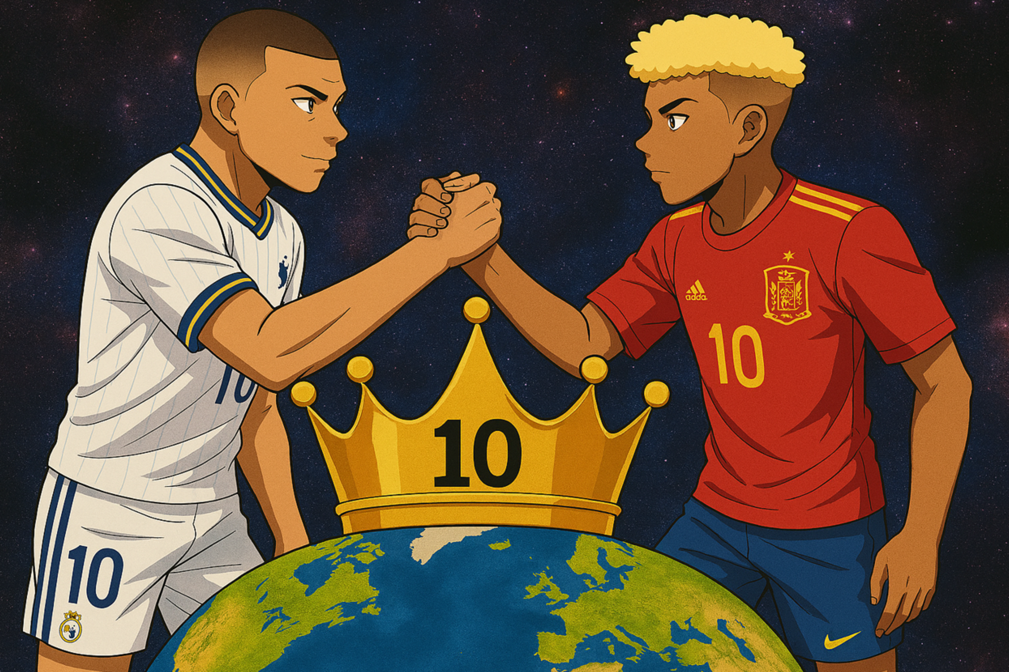 Mbappé y Lamine son favoritos para ganar el Mundial 2026.