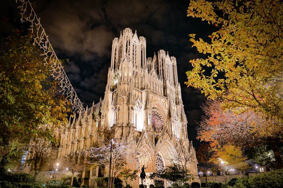La catedral de Reims.