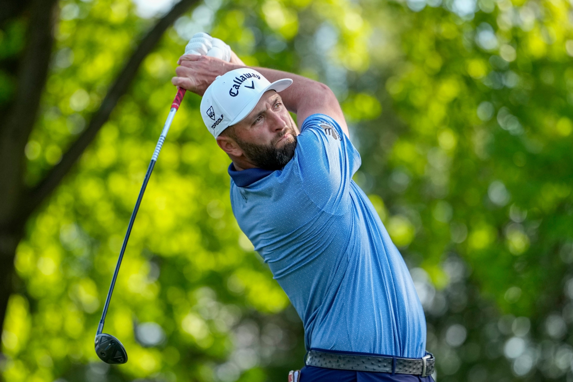 Jon Rahm durante la última ronda del PGA Championship.