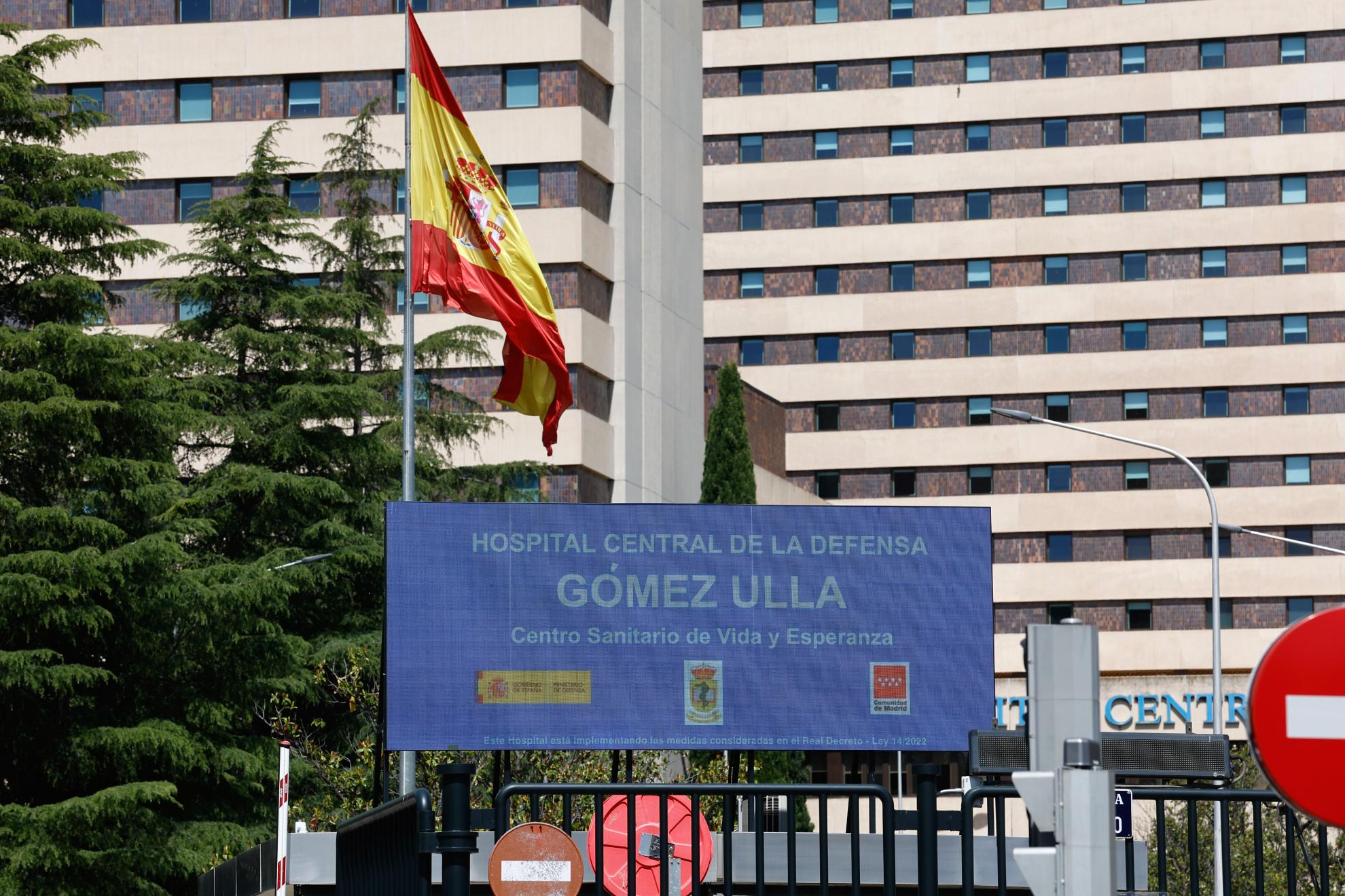 Vista exterior del Hospital Gómez Ulla de Madrid.