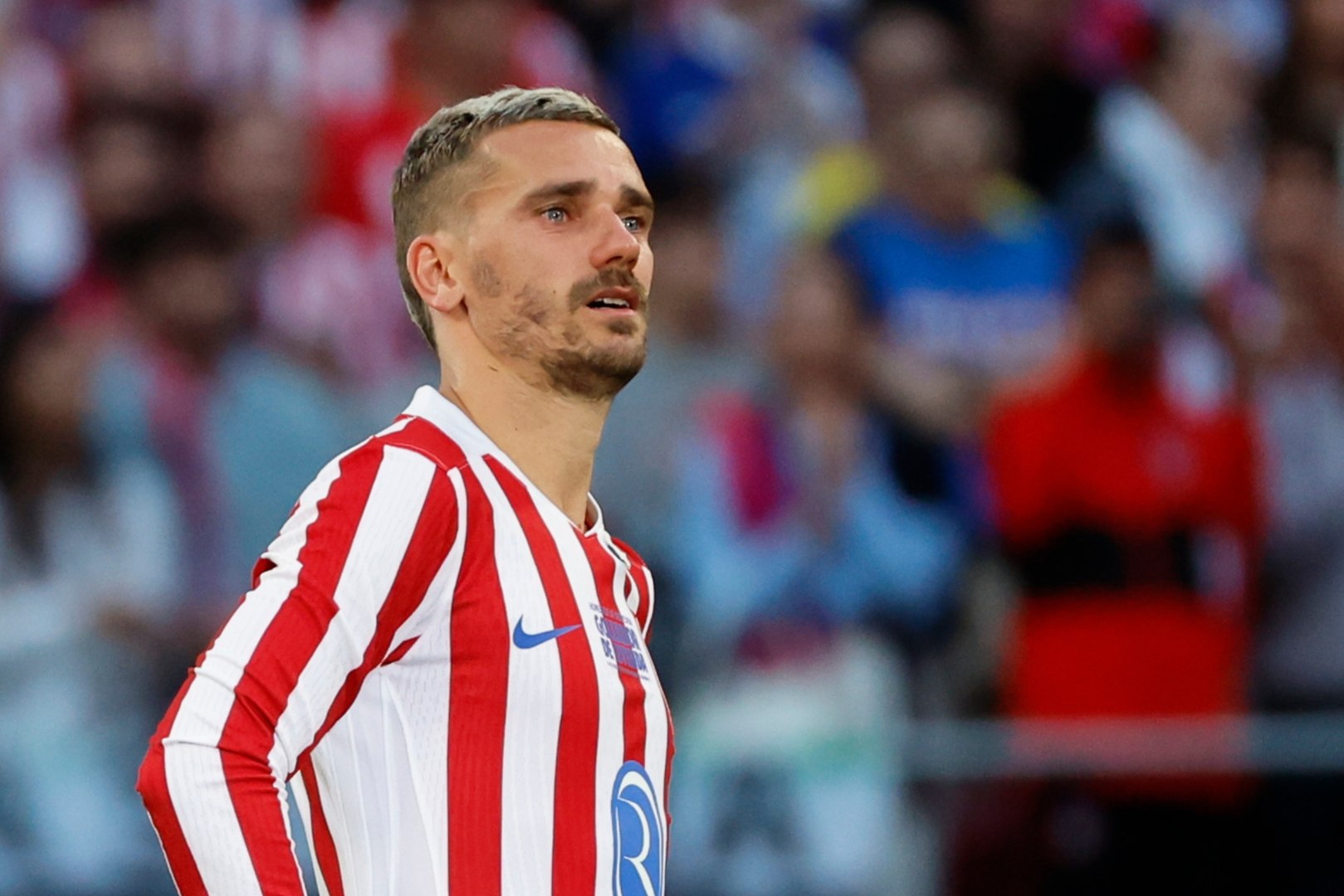 El presentador de La Tribu analiza la despedida del francés del Atlético de Madrid.