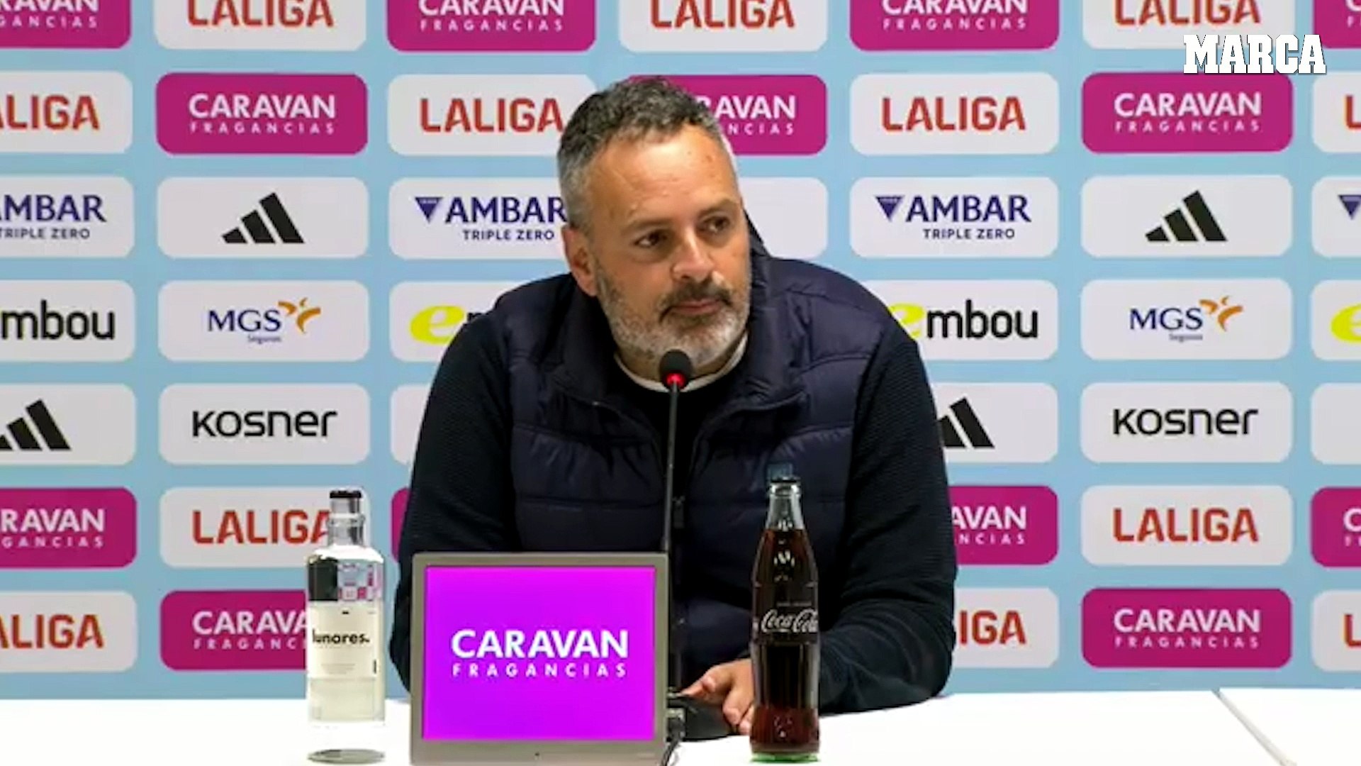El técnico del conjunto maño fue contundente con la situación del equipo