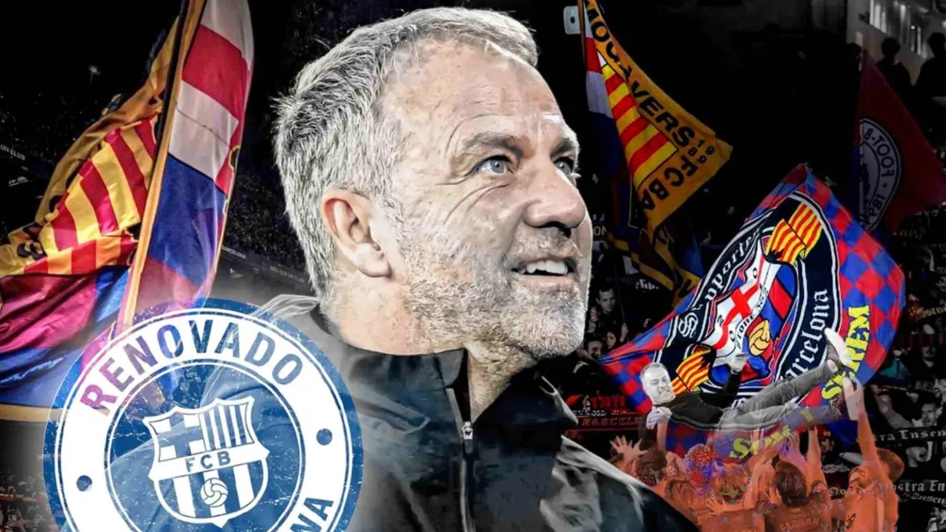 Hansi Flick, tras renovar: "Nuestro reto es ganar más títulos, también la Champions League"