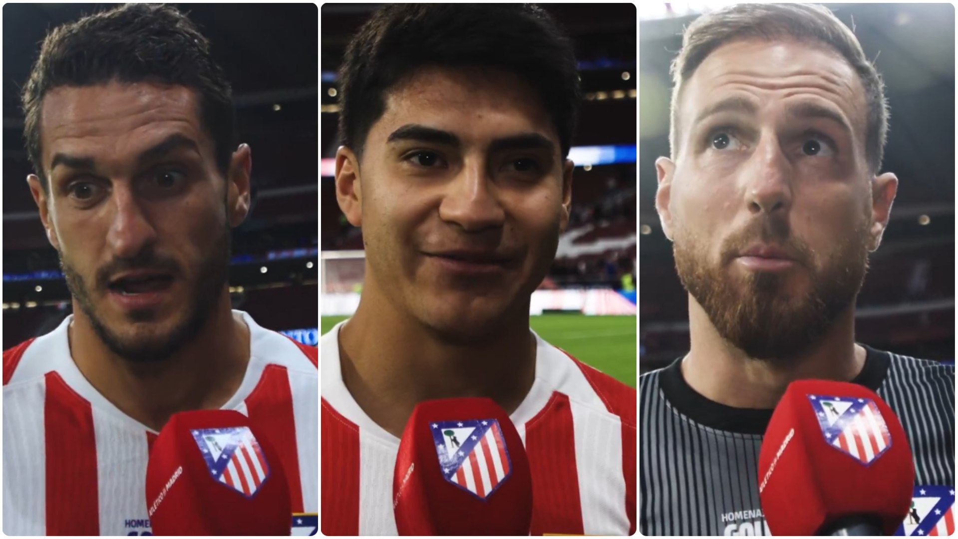 Los jugadores del Atlético de Madrid hablaron sobre el impacto del francés en el club y su vínculo con él.