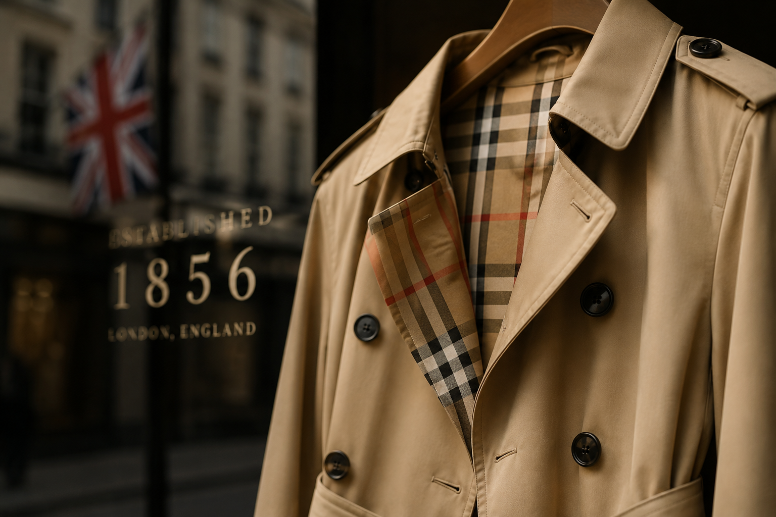Gabardina Burberry