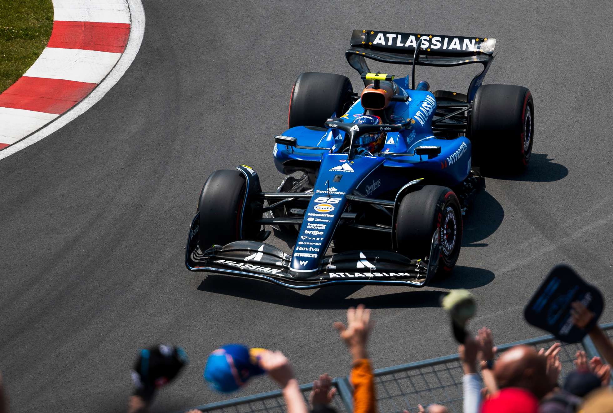 Sainz. en el GP de Canadá de 2025, donde acabó décimo.