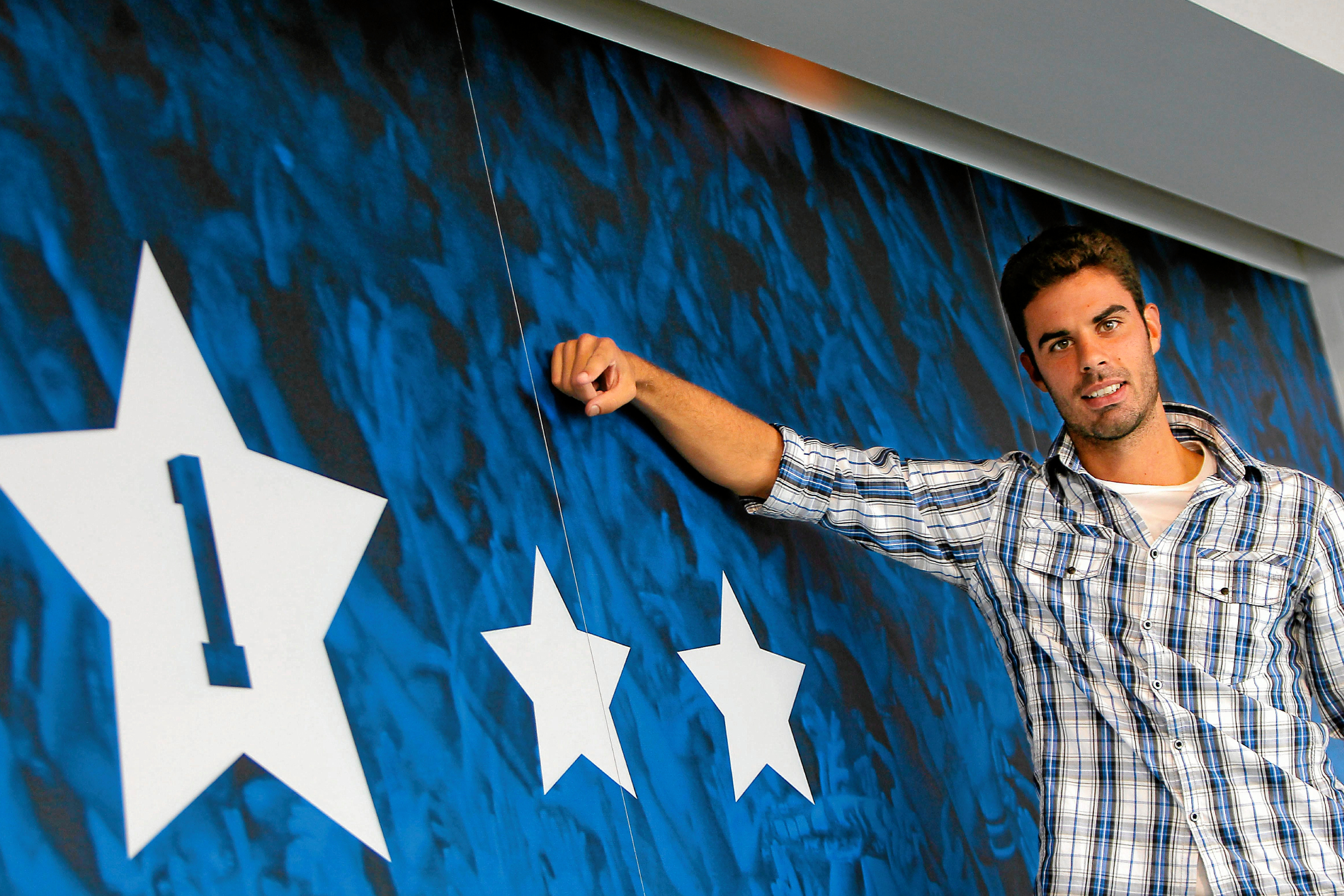 Juan Domínguez, en su etapa en el Deportivo.