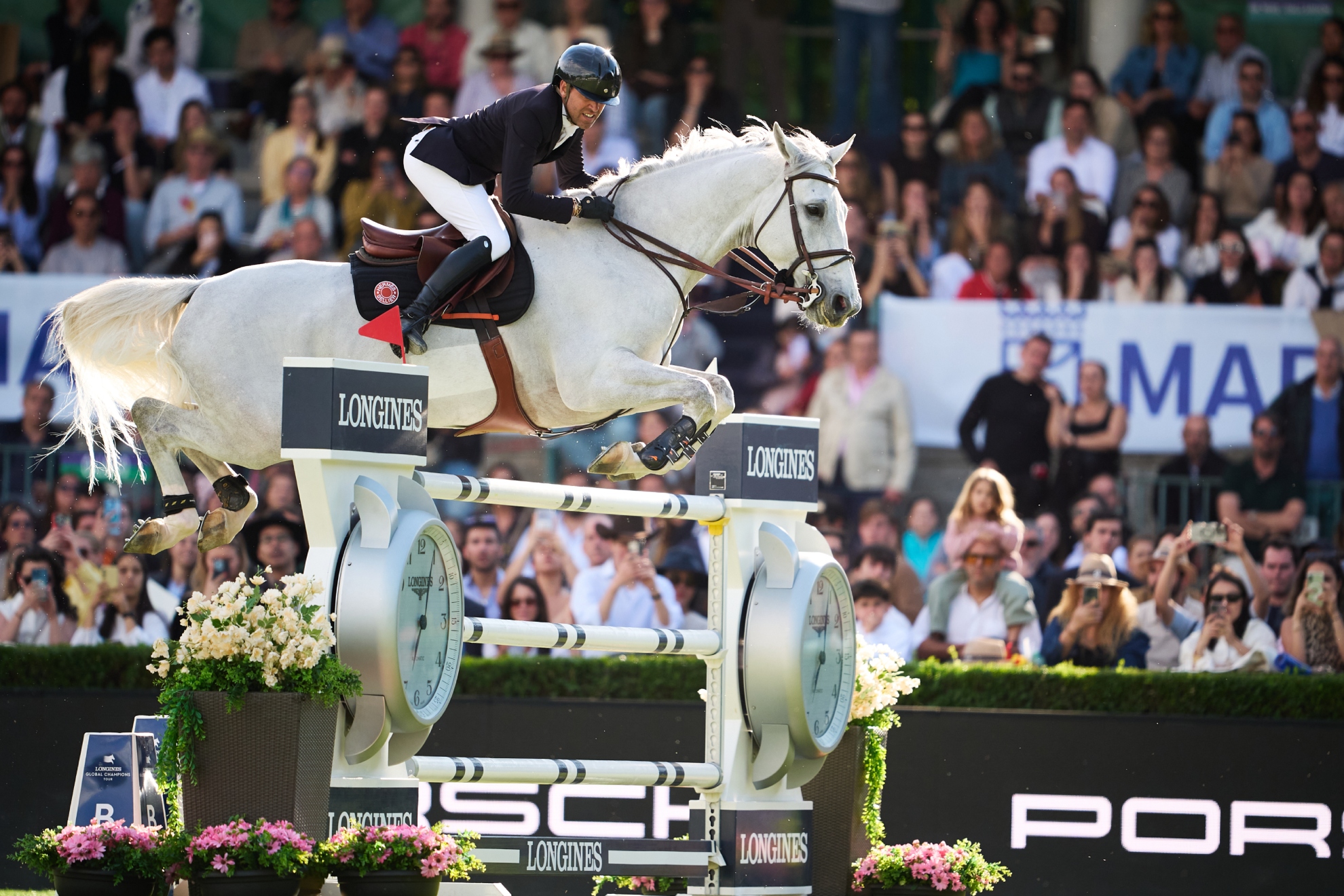 Simon Delestre, el ganador del 115º CSI GP de Madrid
