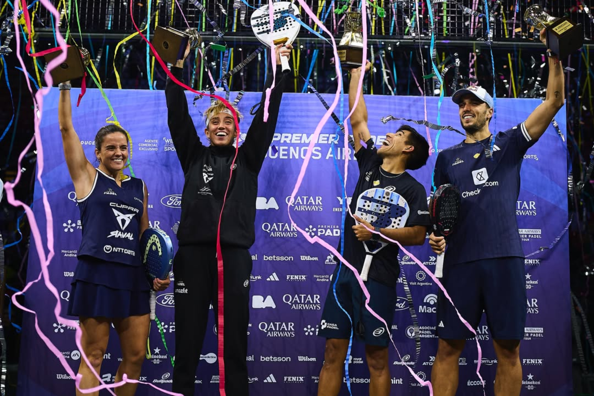 Los ganadores del P1 de Buenos Aires.