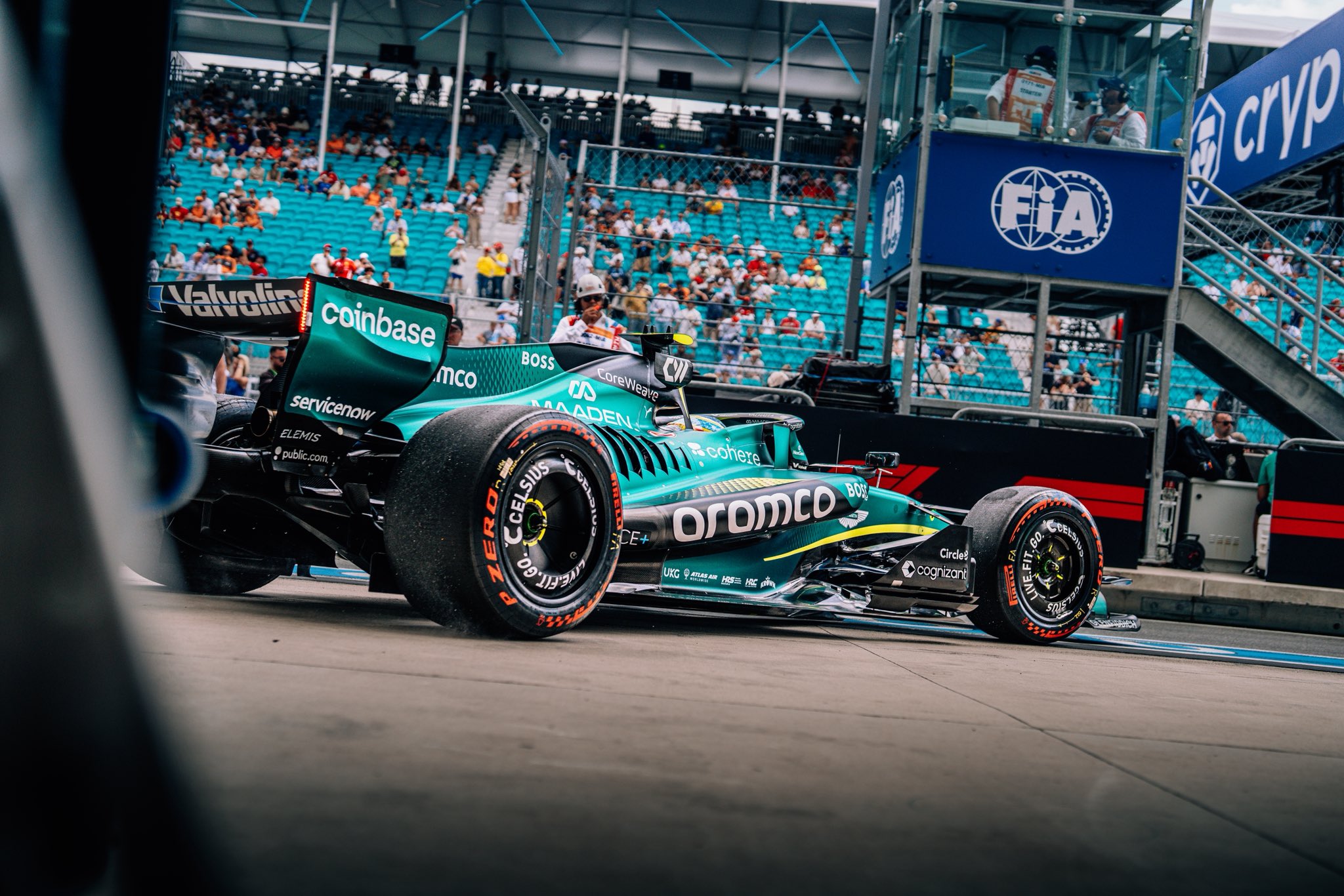 Alonso, con el AMR26, que contará con pequeñas mejoras en Canadá.