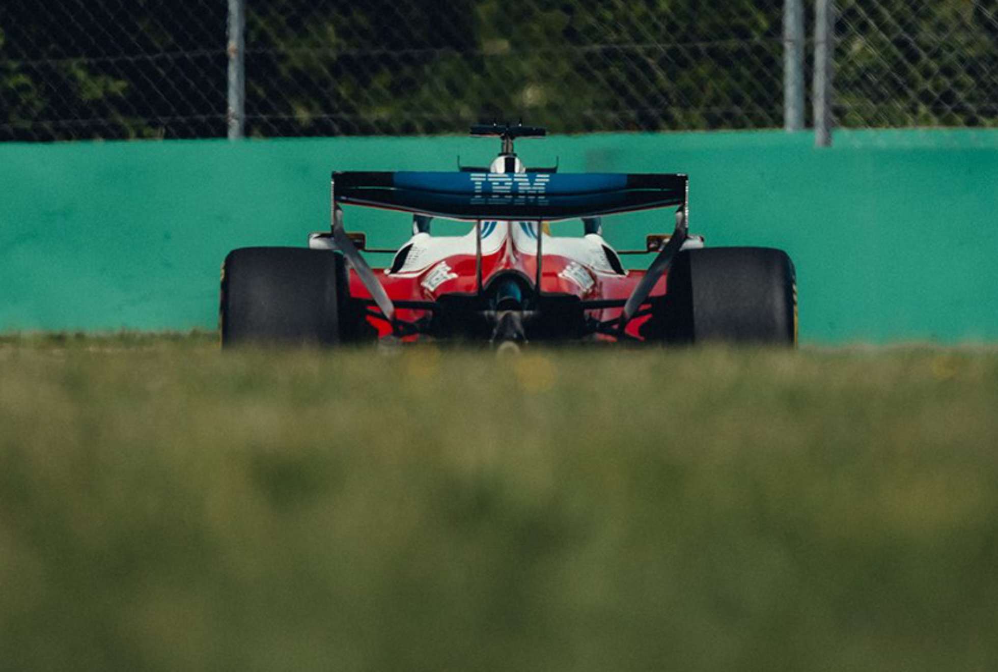 Hamilton, en el test de Monza previo a Miami.